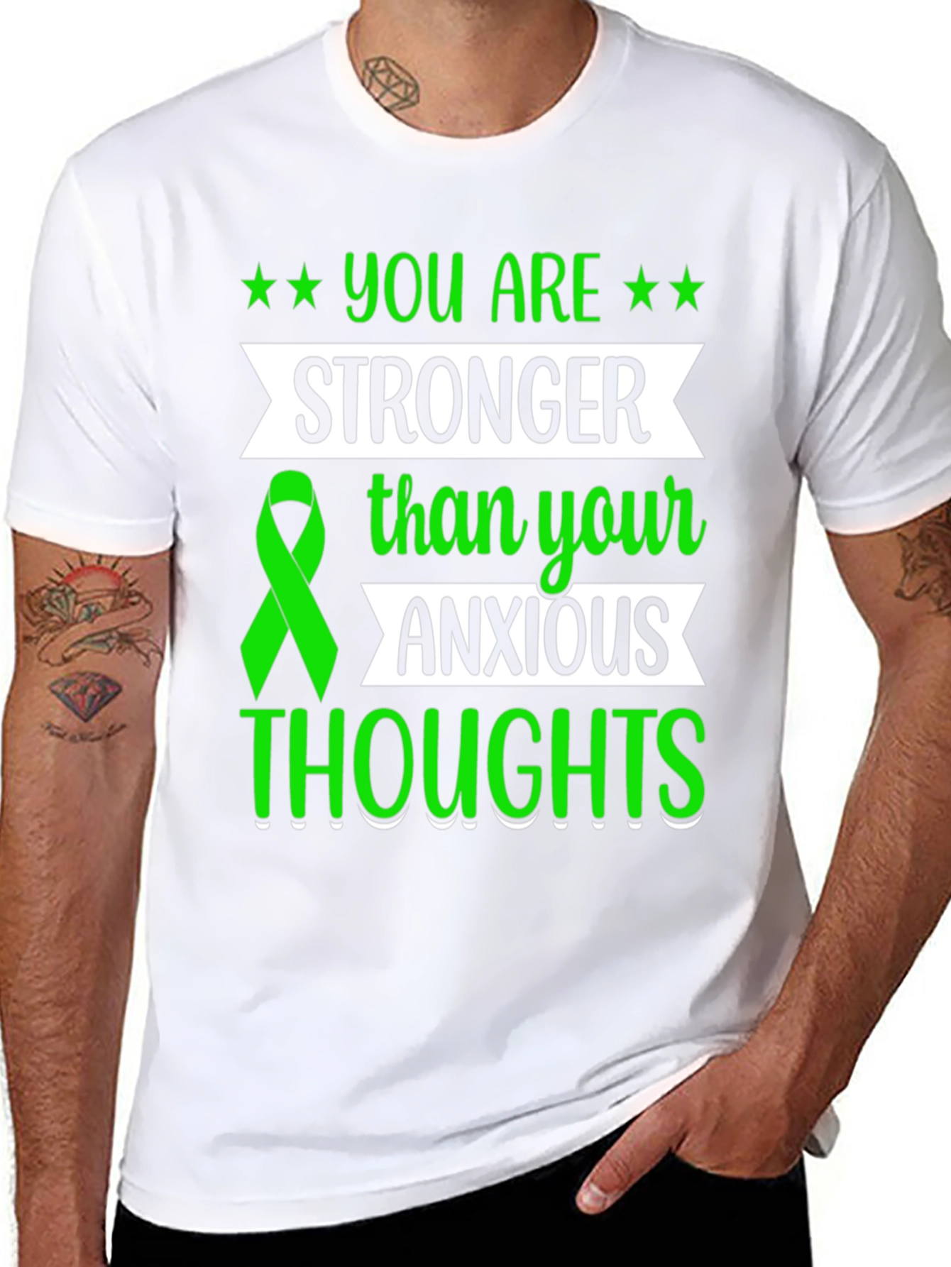 You Are Stronger Than Your Anxious Thoughts T-Shirt