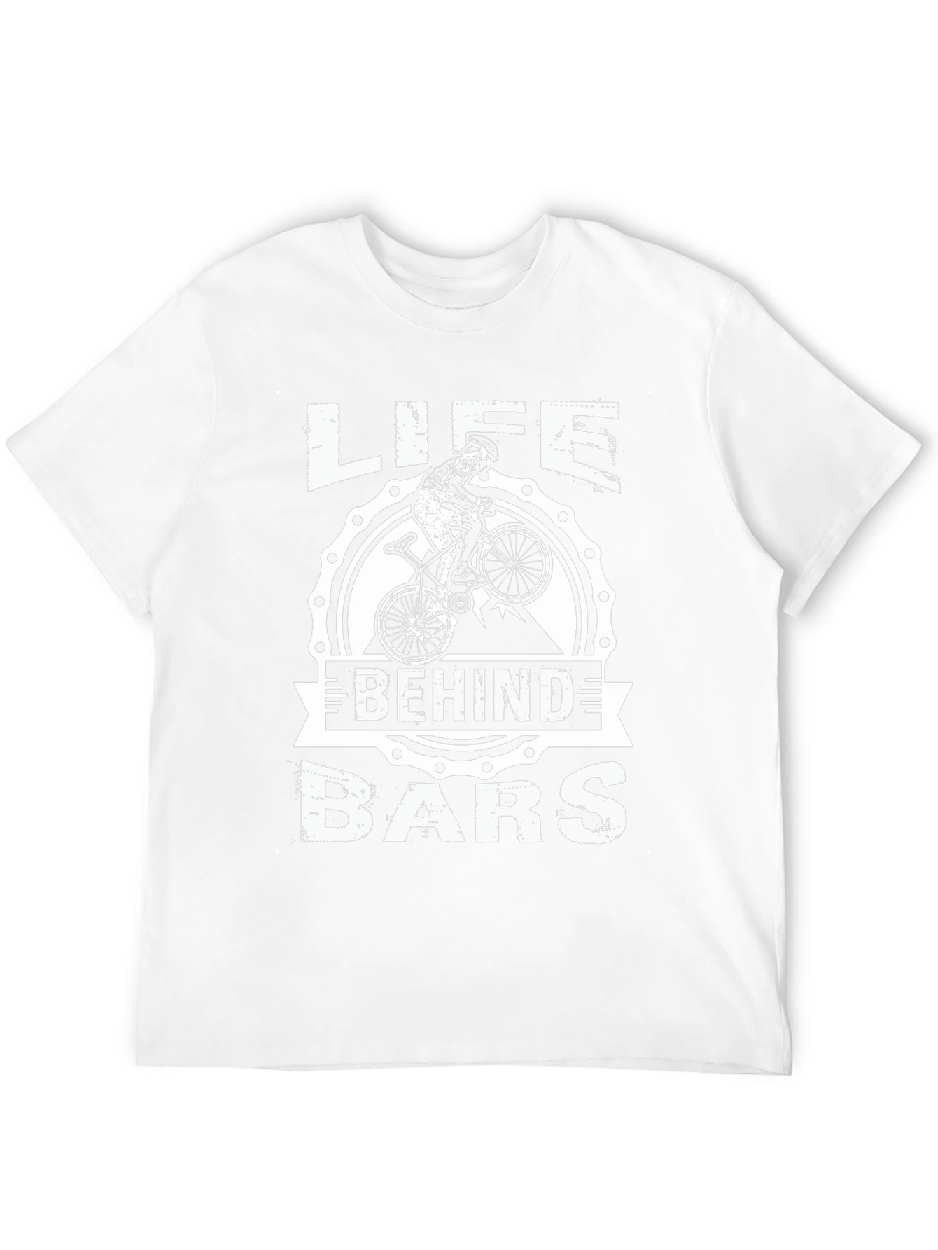 Life Behind Bars Biker Graphic Tee