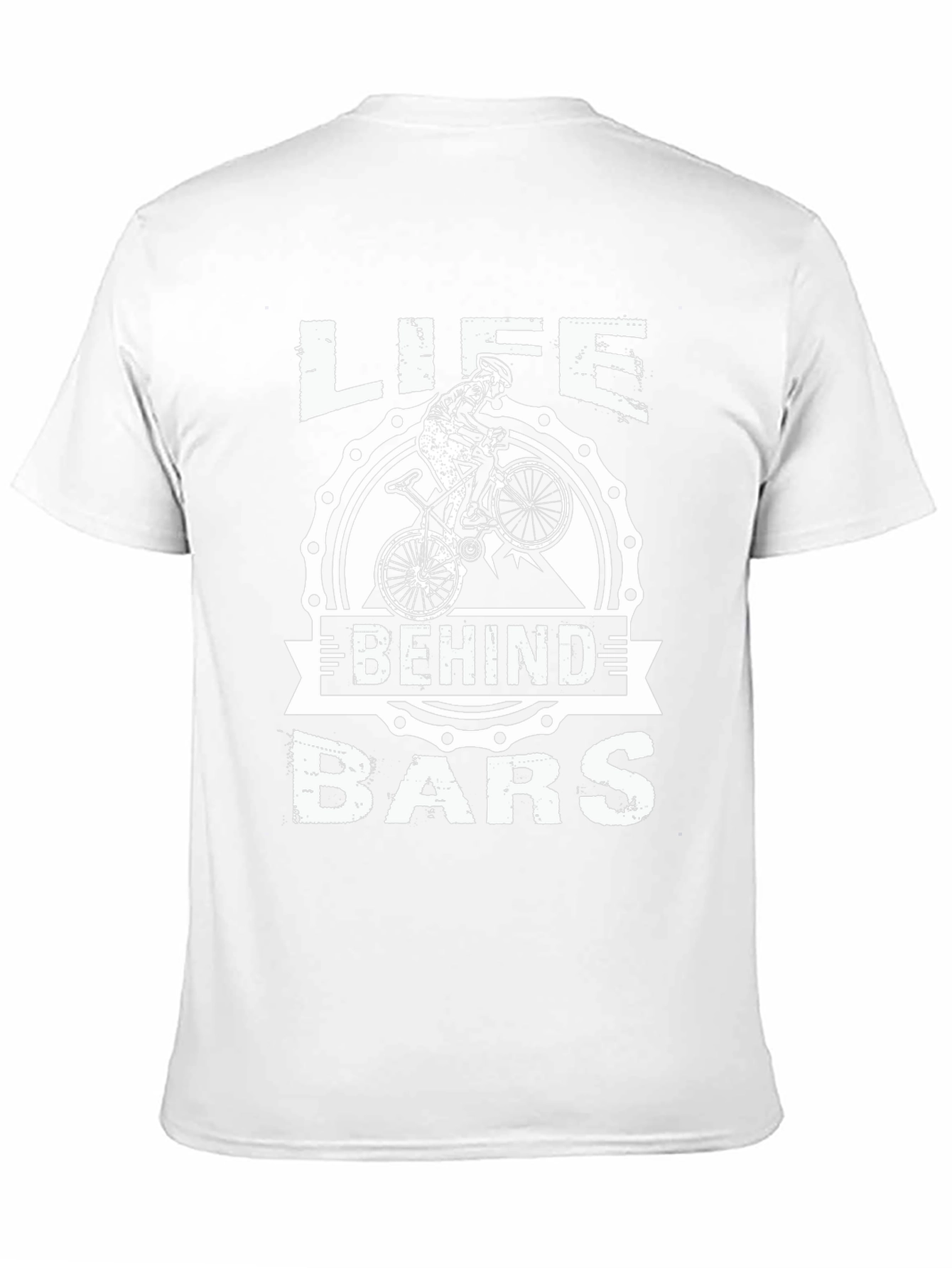 Life Behind Bars Biker Graphic Tee