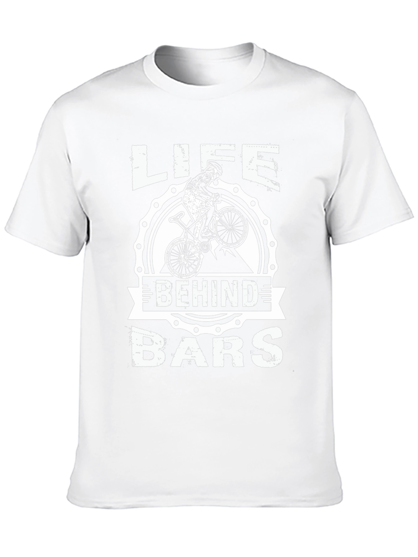 Life Behind Bars Biker Graphic Tee