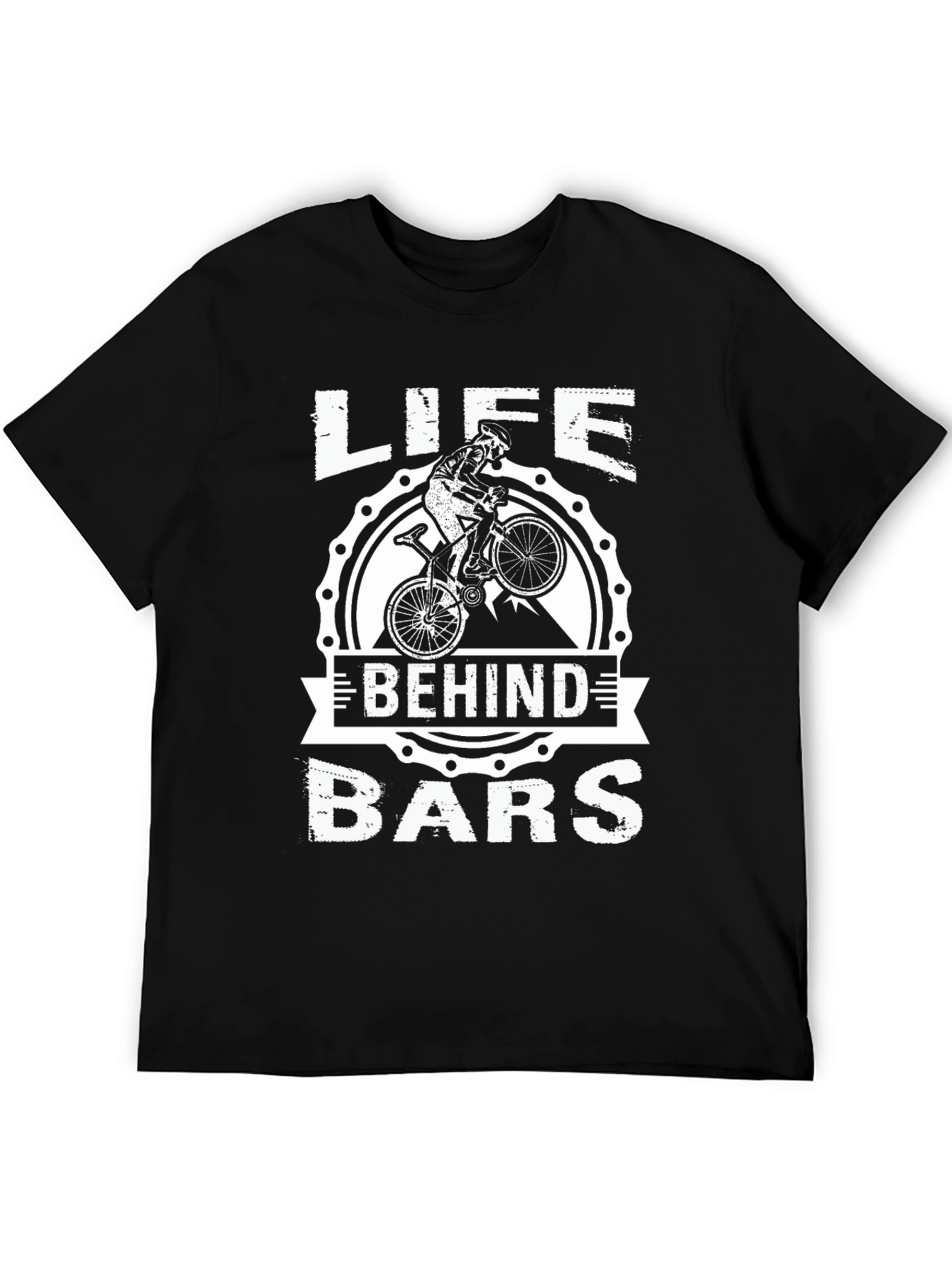Life Behind Bars Biker Graphic Tee