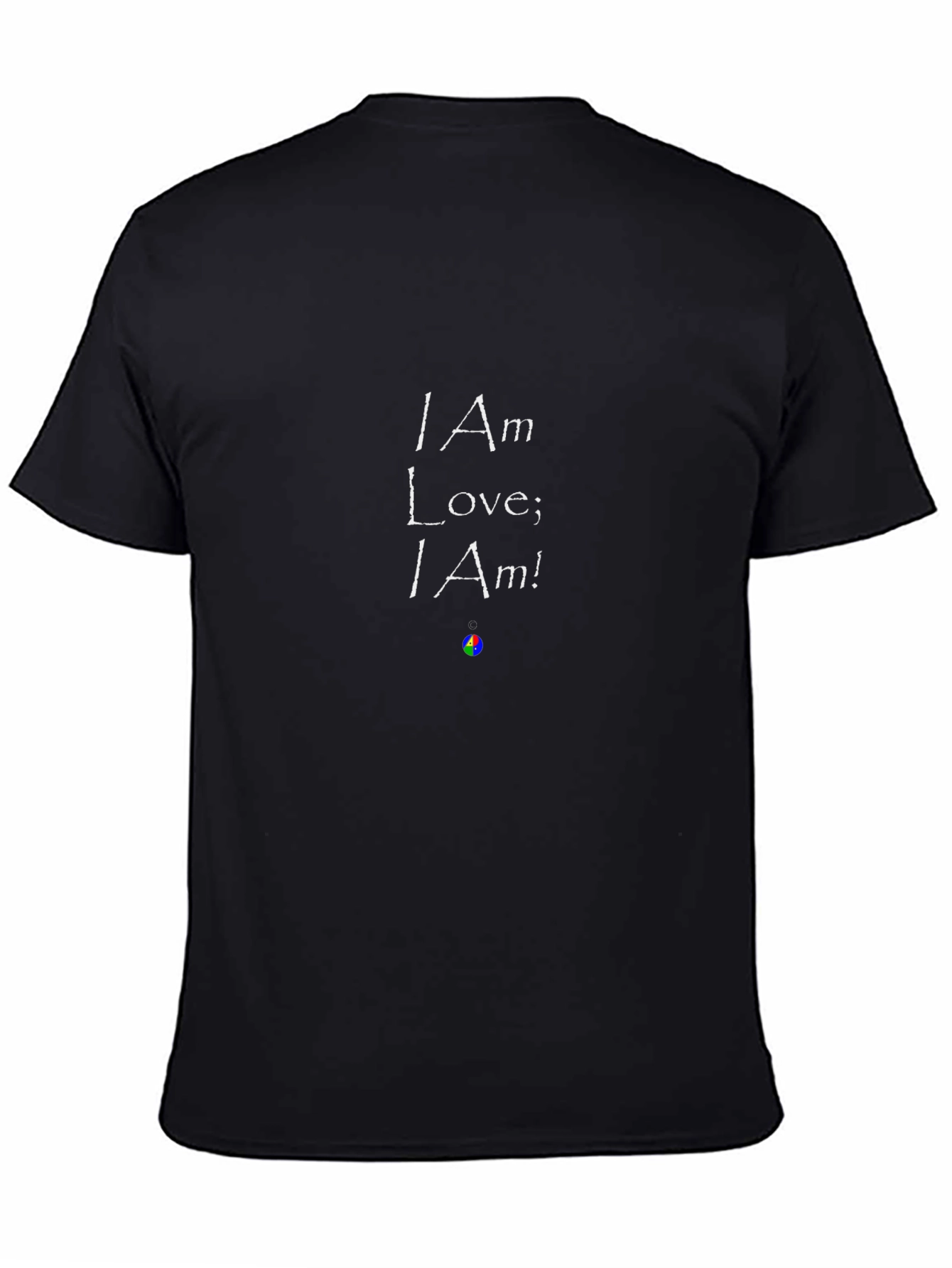 I Am Love Graphic Tee - Black Unisex T-Shirt