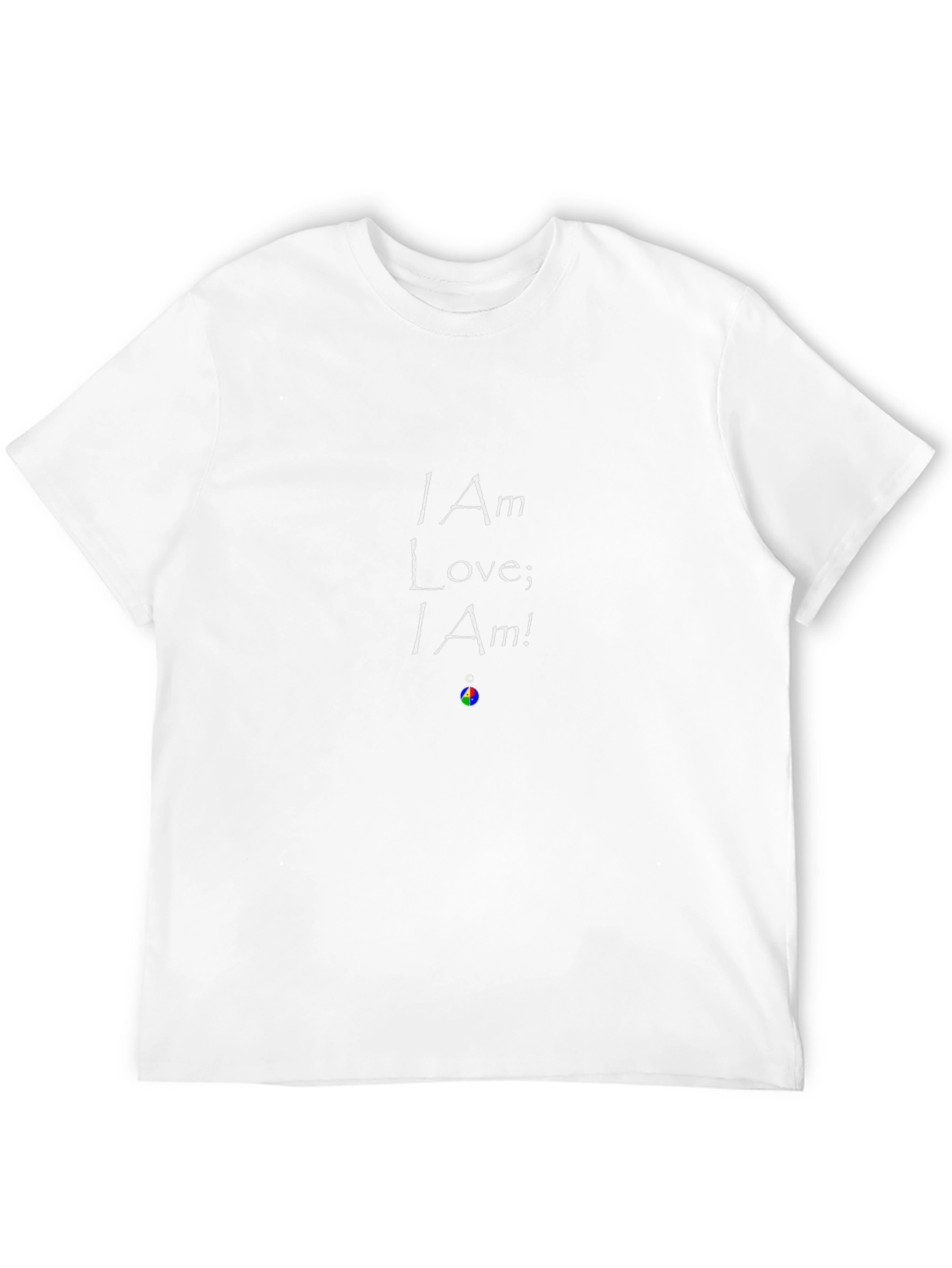 I Am Love Graphic Tee - Black Unisex T-Shirt