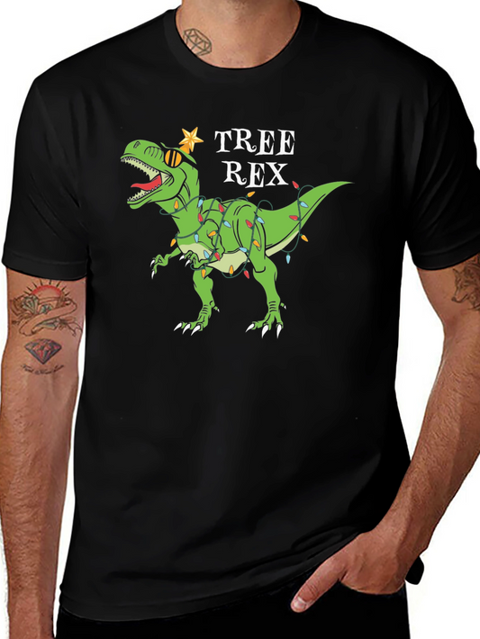 Tree Rex T-Shirt - Holiday Dinosaur Tee