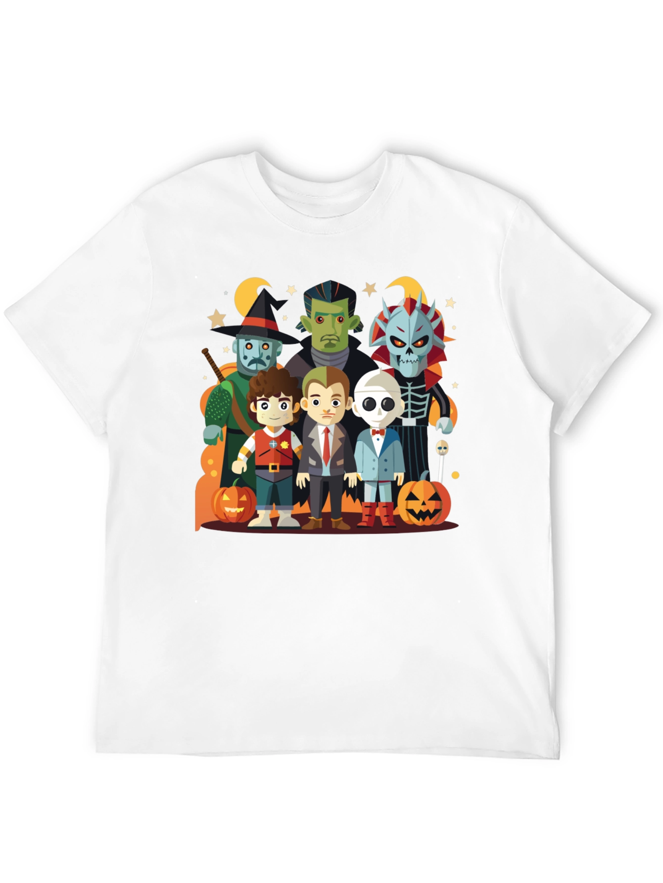 Halloween Cartoon Character T-Shirt