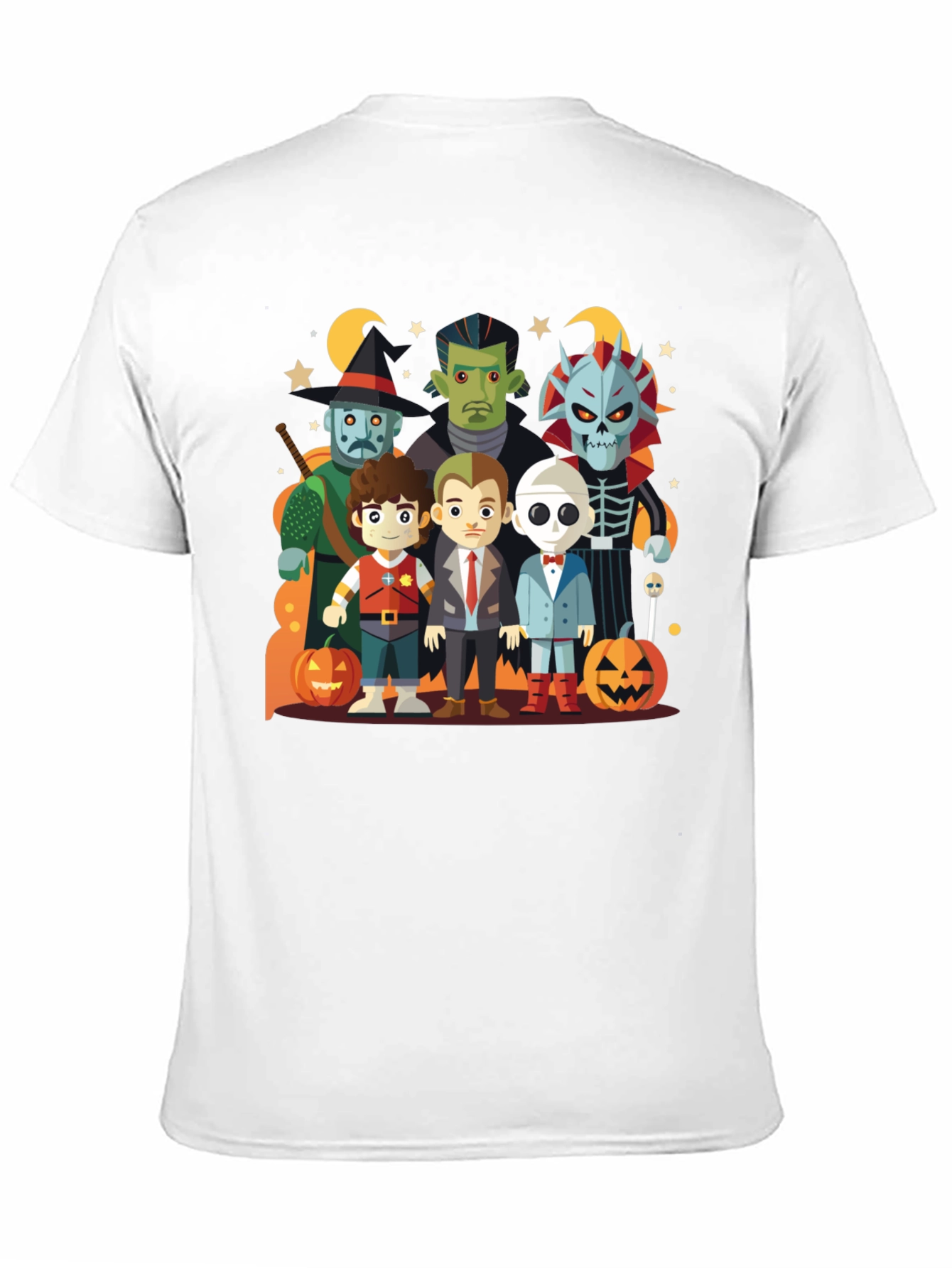 Halloween Cartoon Character T-Shirt