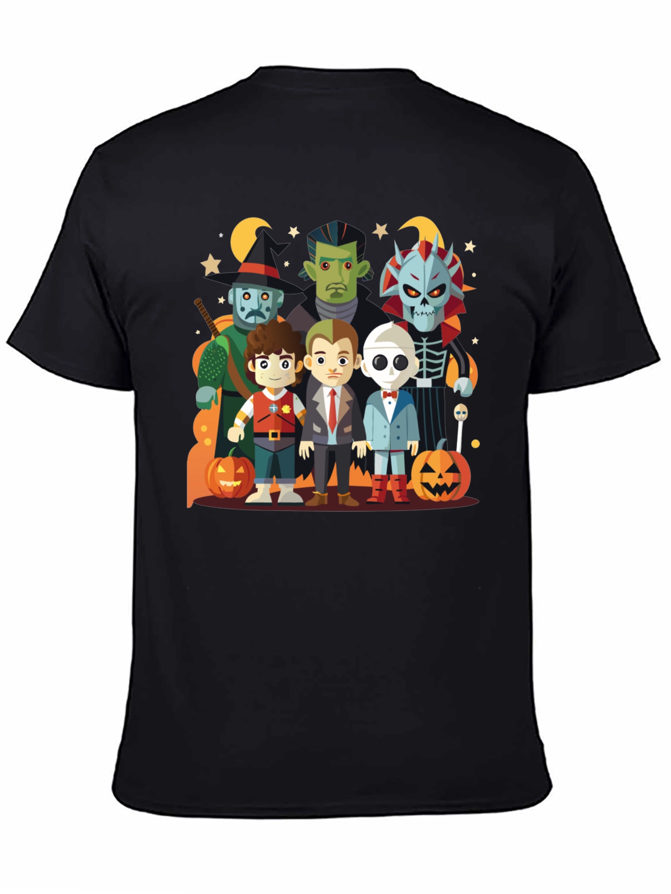 Halloween Cartoon Character T-Shirt