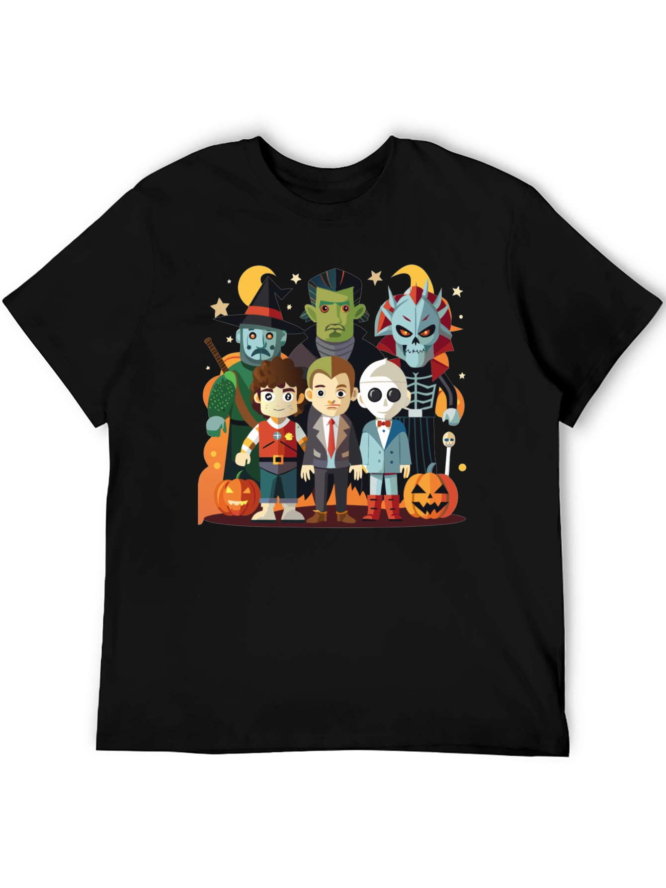 Halloween Cartoon Character T-Shirt