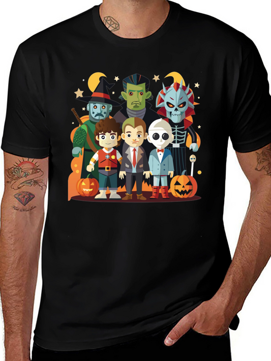 Halloween Cartoon Character T-Shirt