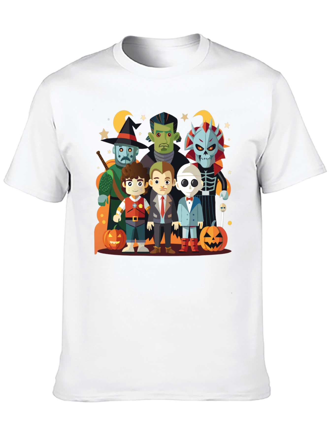 Halloween Cartoon Character T-Shirt