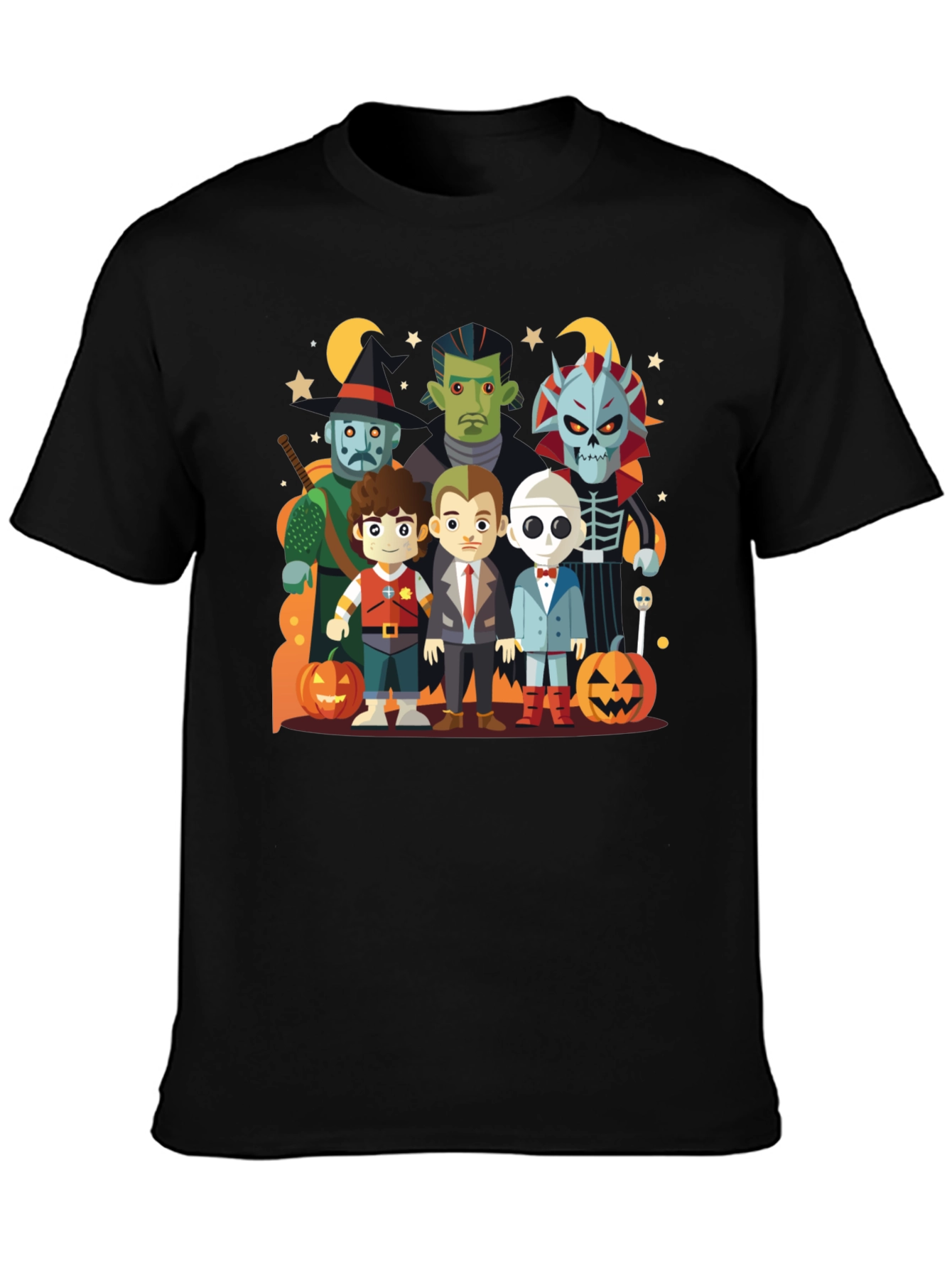 Halloween Cartoon Character T-Shirt