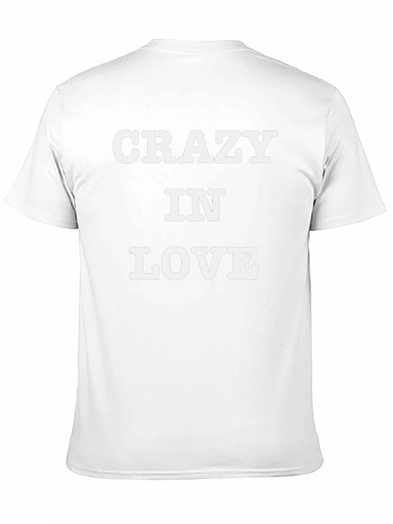 Crazy In Love Black Graphic Tee Shirt