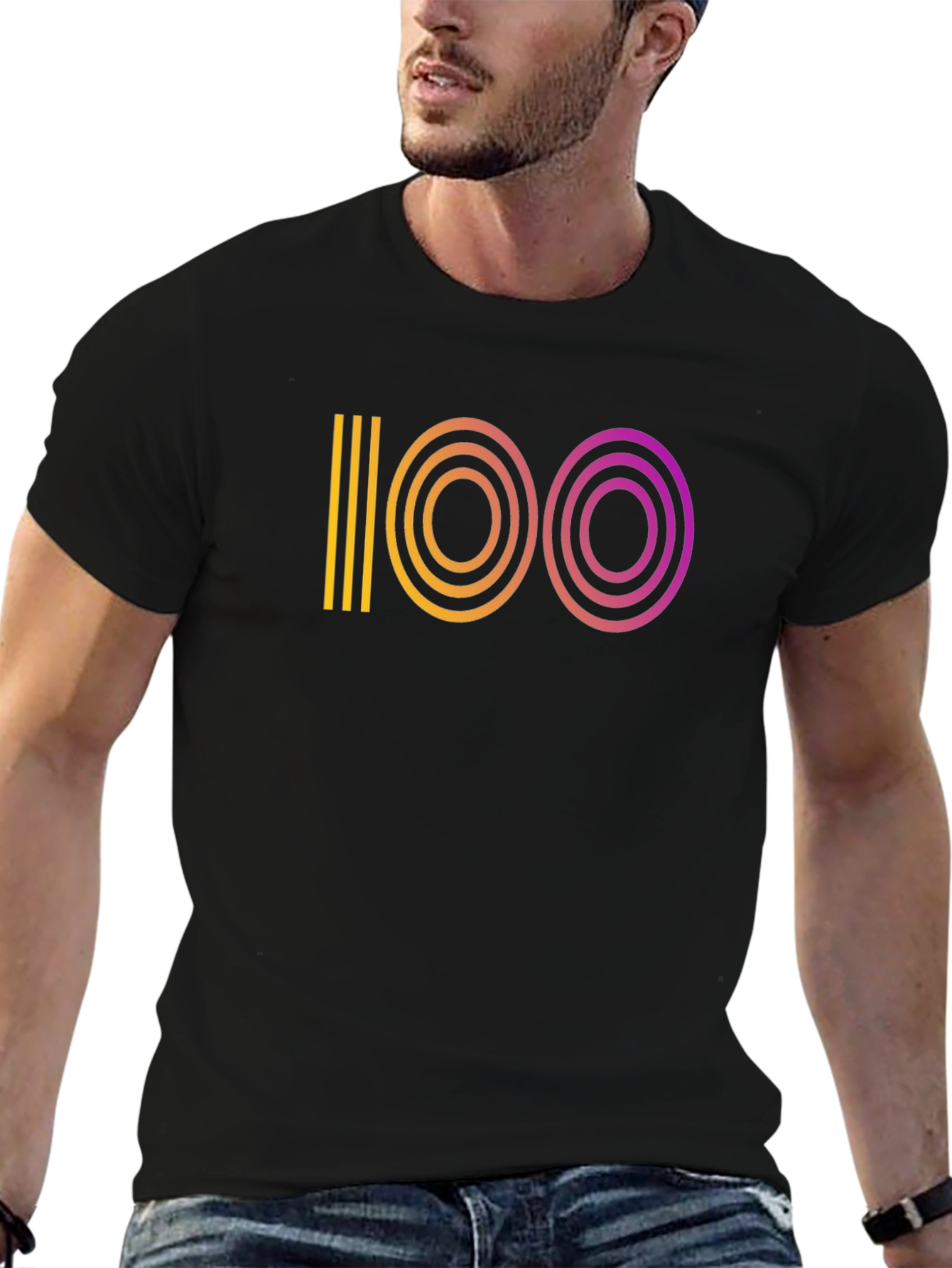 Gradient 100 Graphic T-Shirt - Soft Cotton Blend