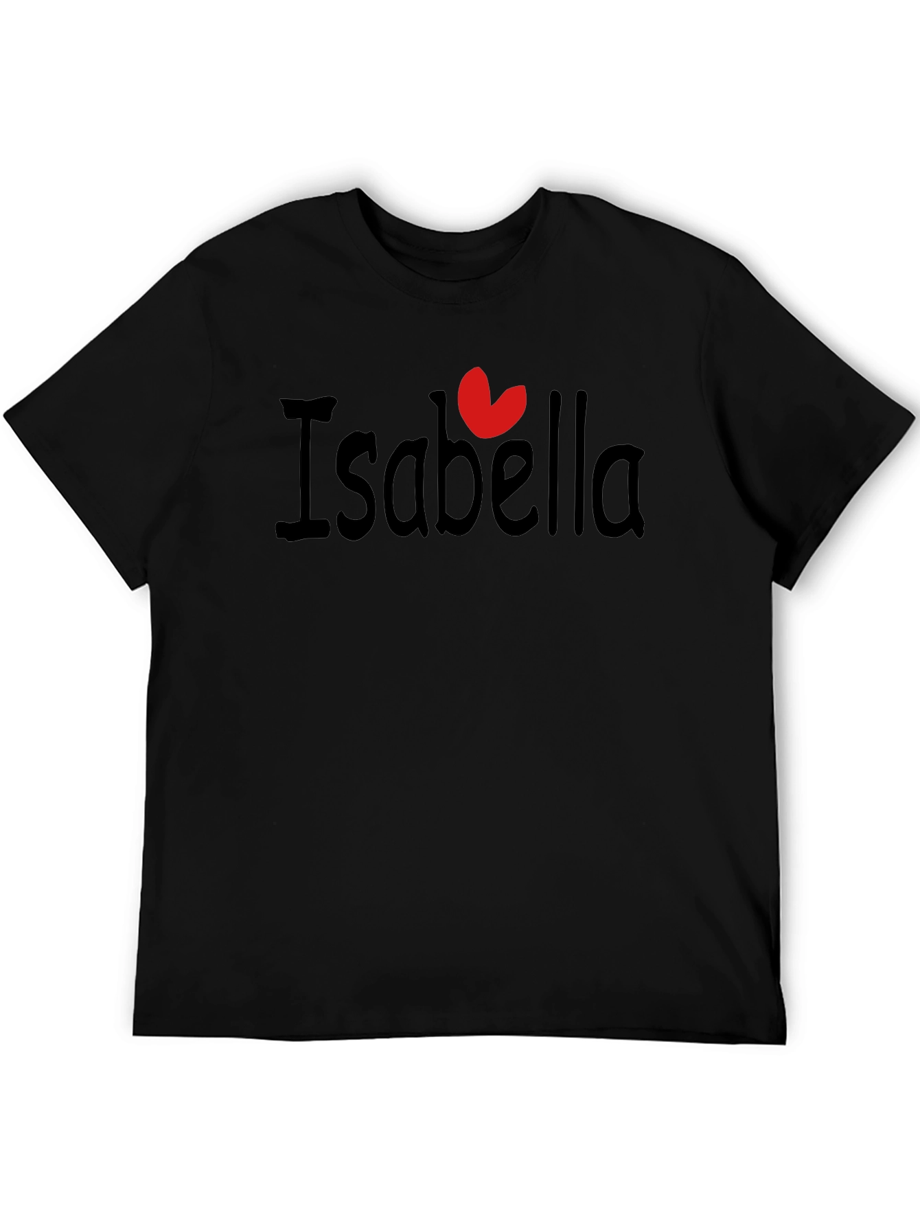 I Heart Isabella Black T-Shirt