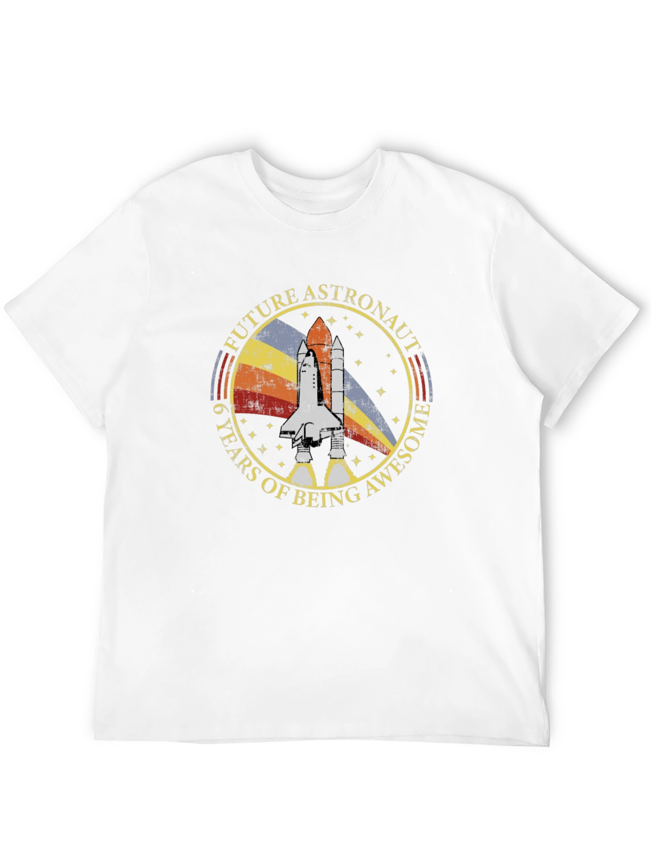 Future Astronaut T-Shirt - 6 Years Awesome