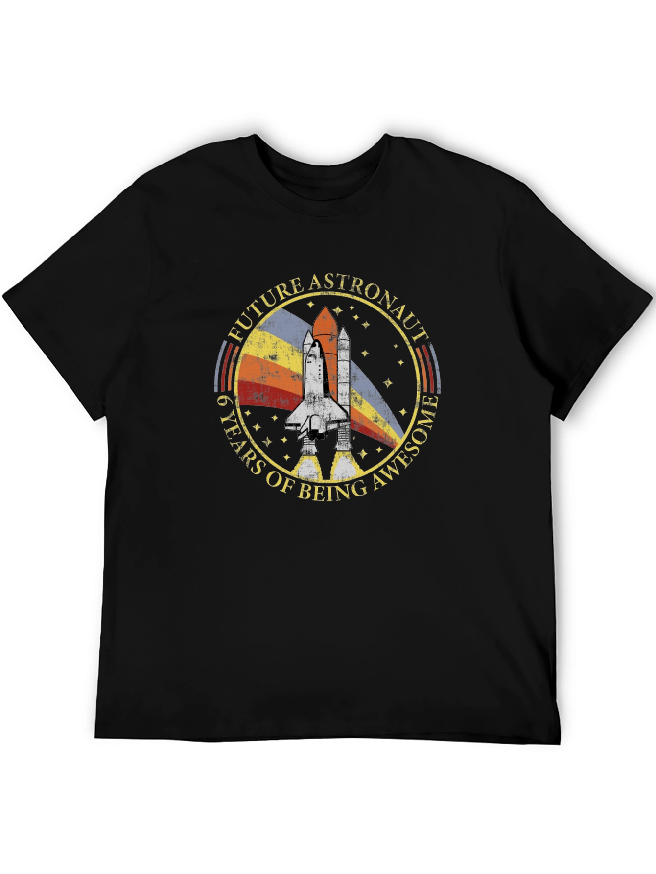 Future Astronaut T-Shirt - 6 Years Awesome