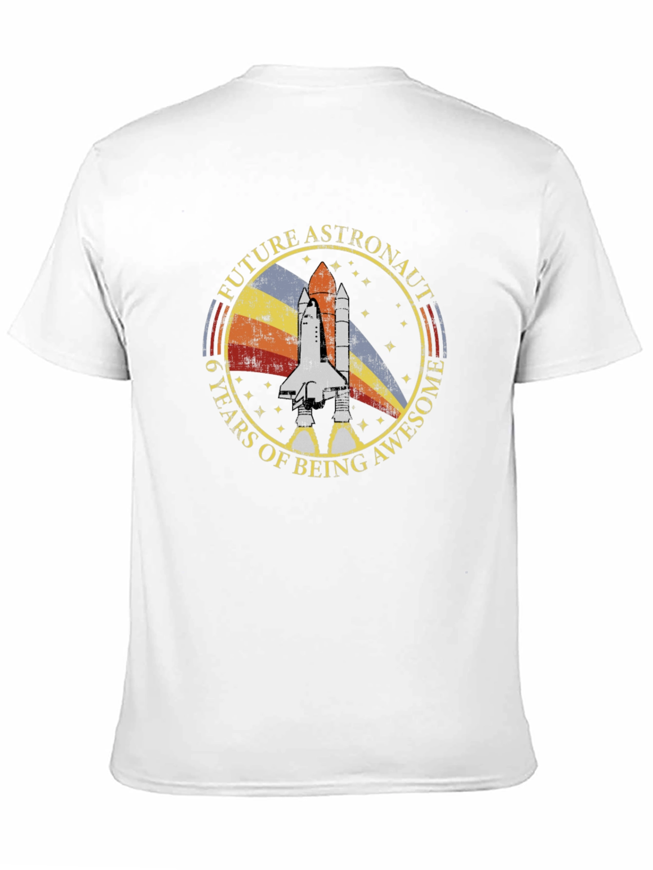 Future Astronaut T-Shirt - 6 Years Awesome