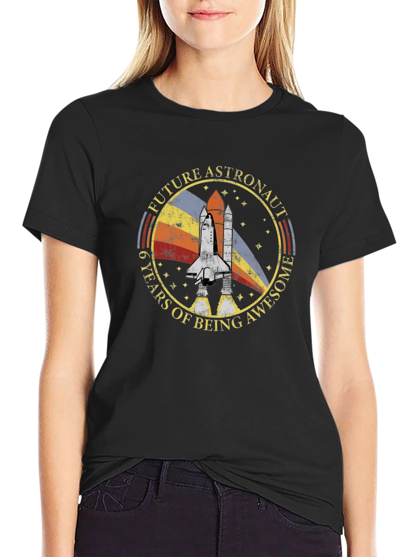 Future Astronaut T-Shirt - 6 Years Awesome