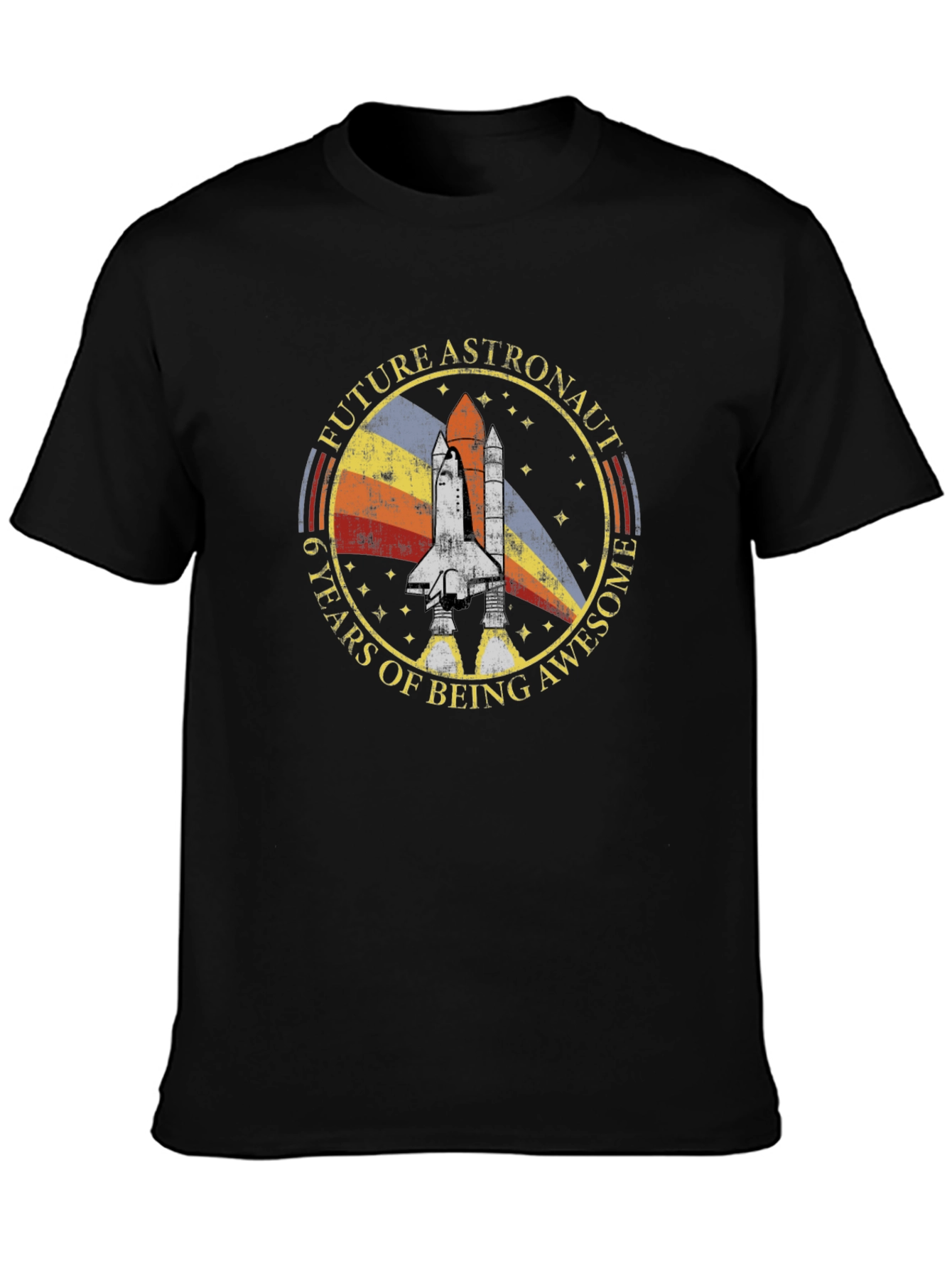 Future Astronaut T-Shirt - 6 Years Awesome