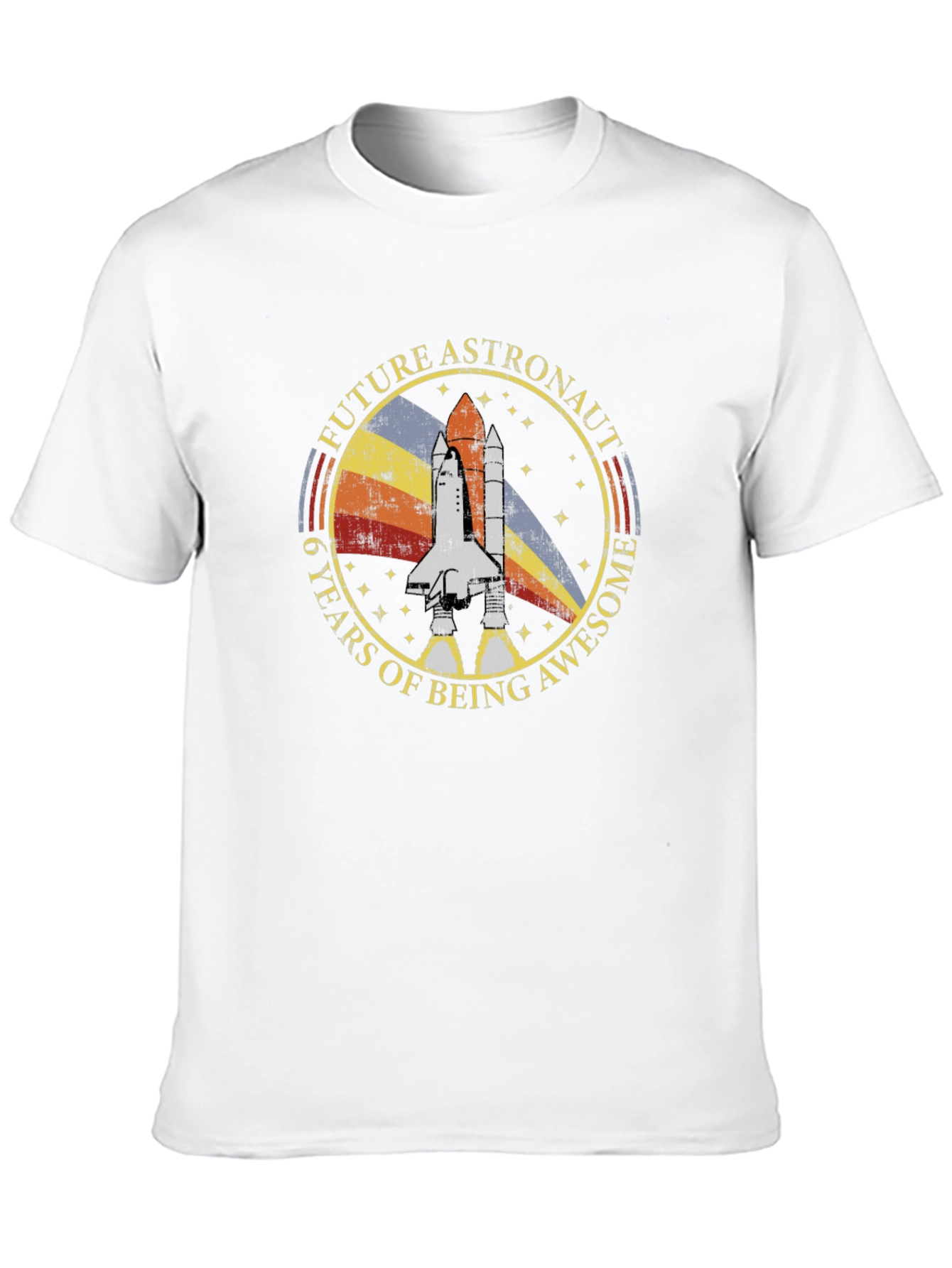 Future Astronaut T-Shirt - 6 Years Awesome