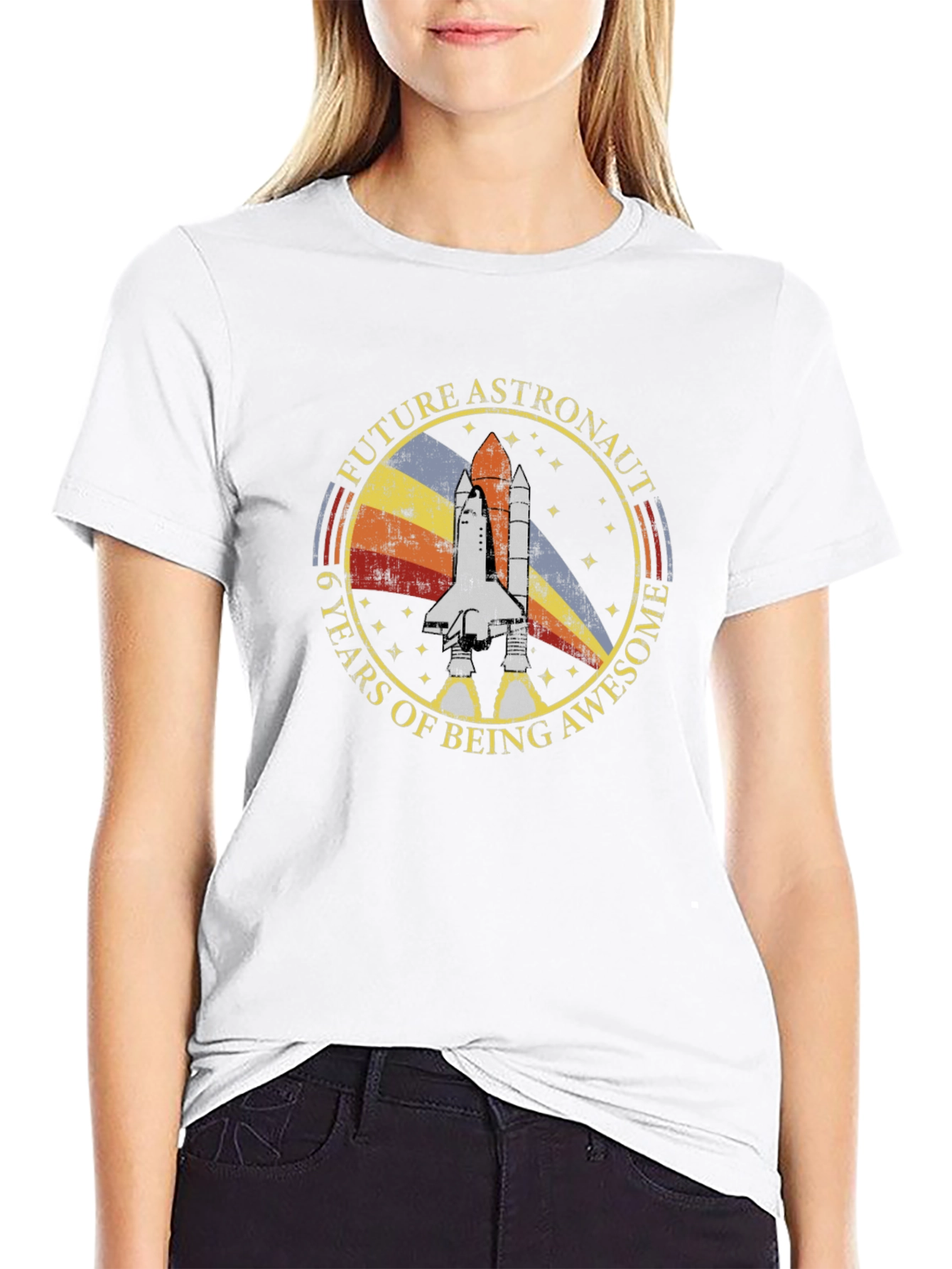 Future Astronaut T-Shirt - 6 Years Awesome
