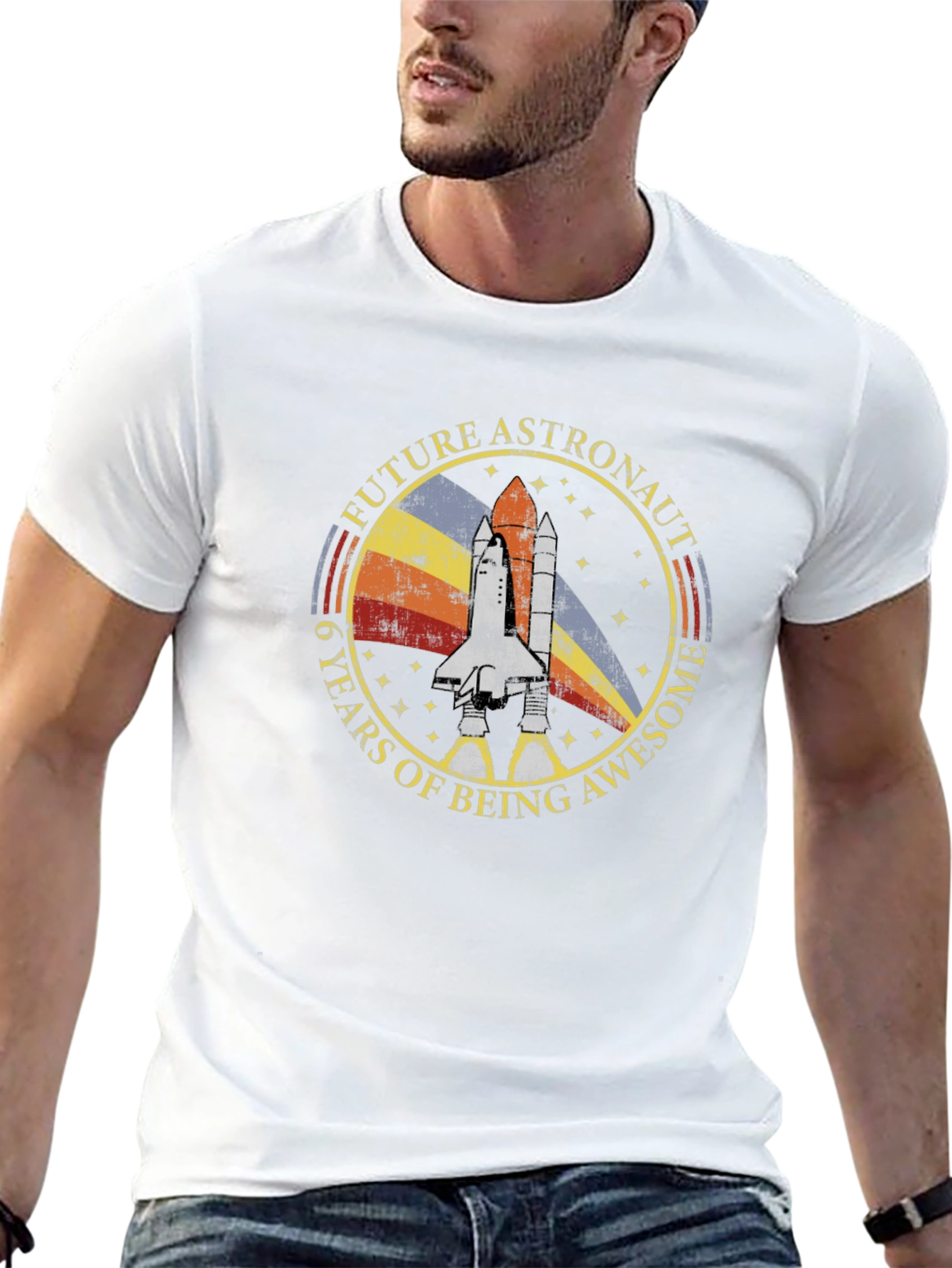 Future Astronaut T-Shirt - 6 Years Awesome