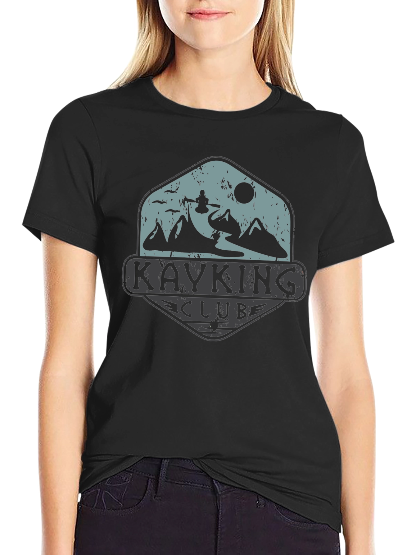 Kayaking Club T-Shirt - Outdoor Adventure Tee