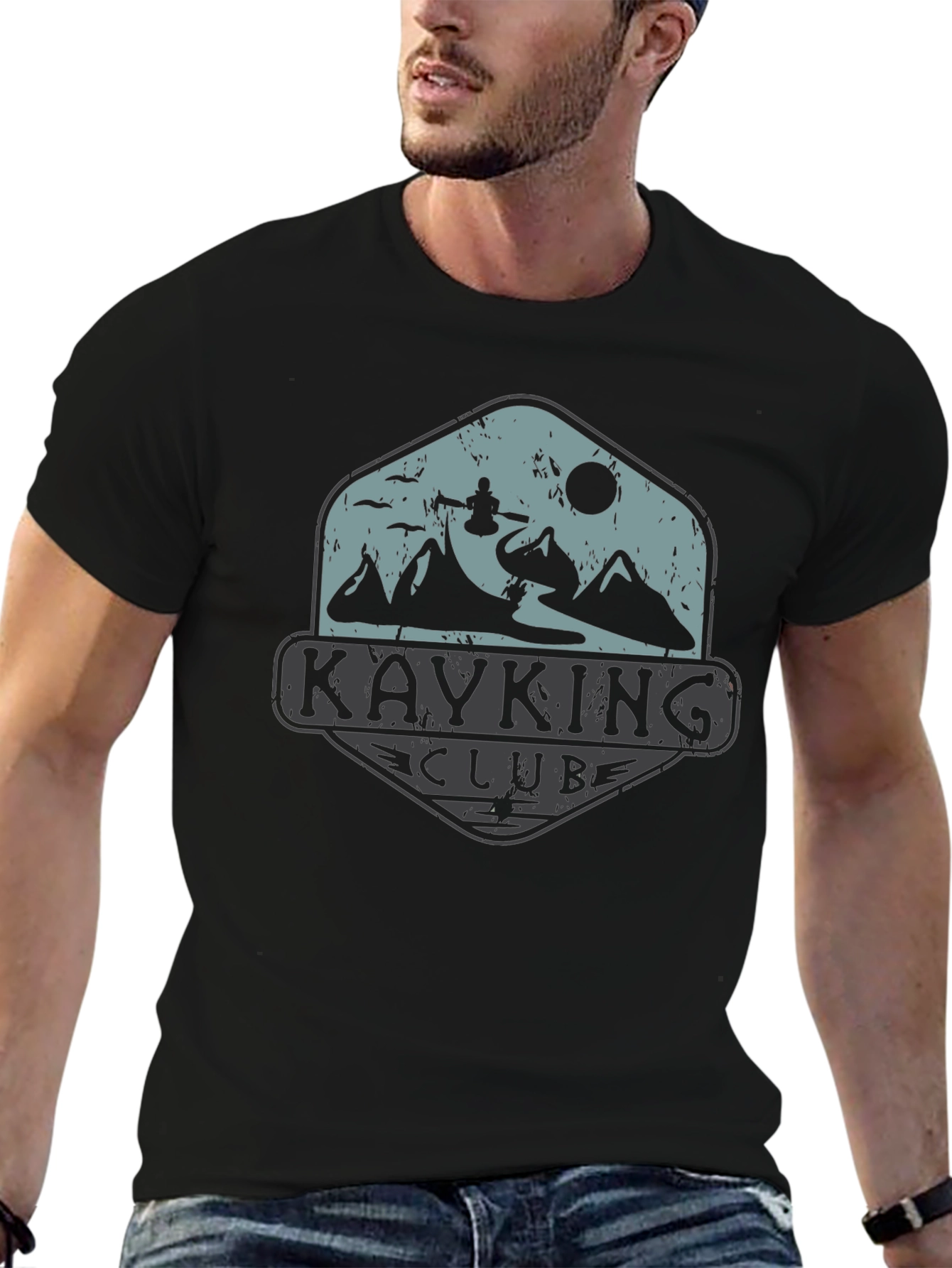 Kayaking Club T-Shirt - Outdoor Adventure Tee