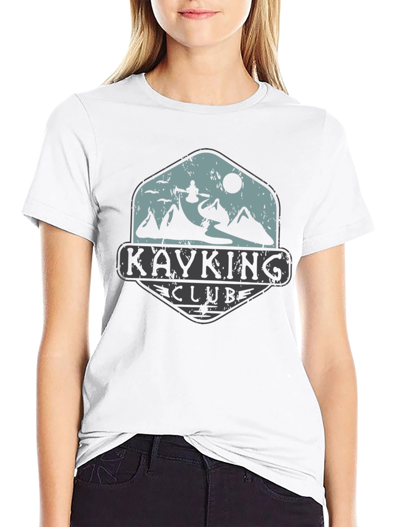 Kayaking Club T-Shirt - Outdoor Adventure Tee
