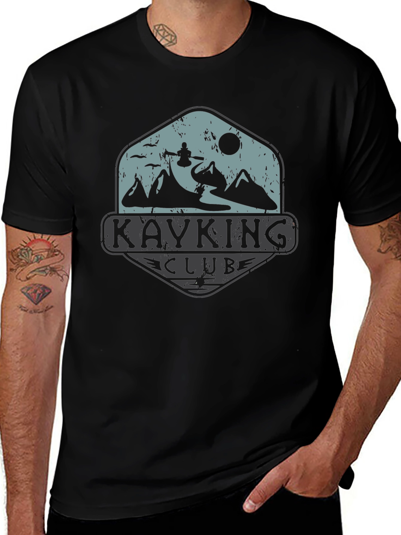Kayaking Club T-Shirt - Outdoor Adventure Tee