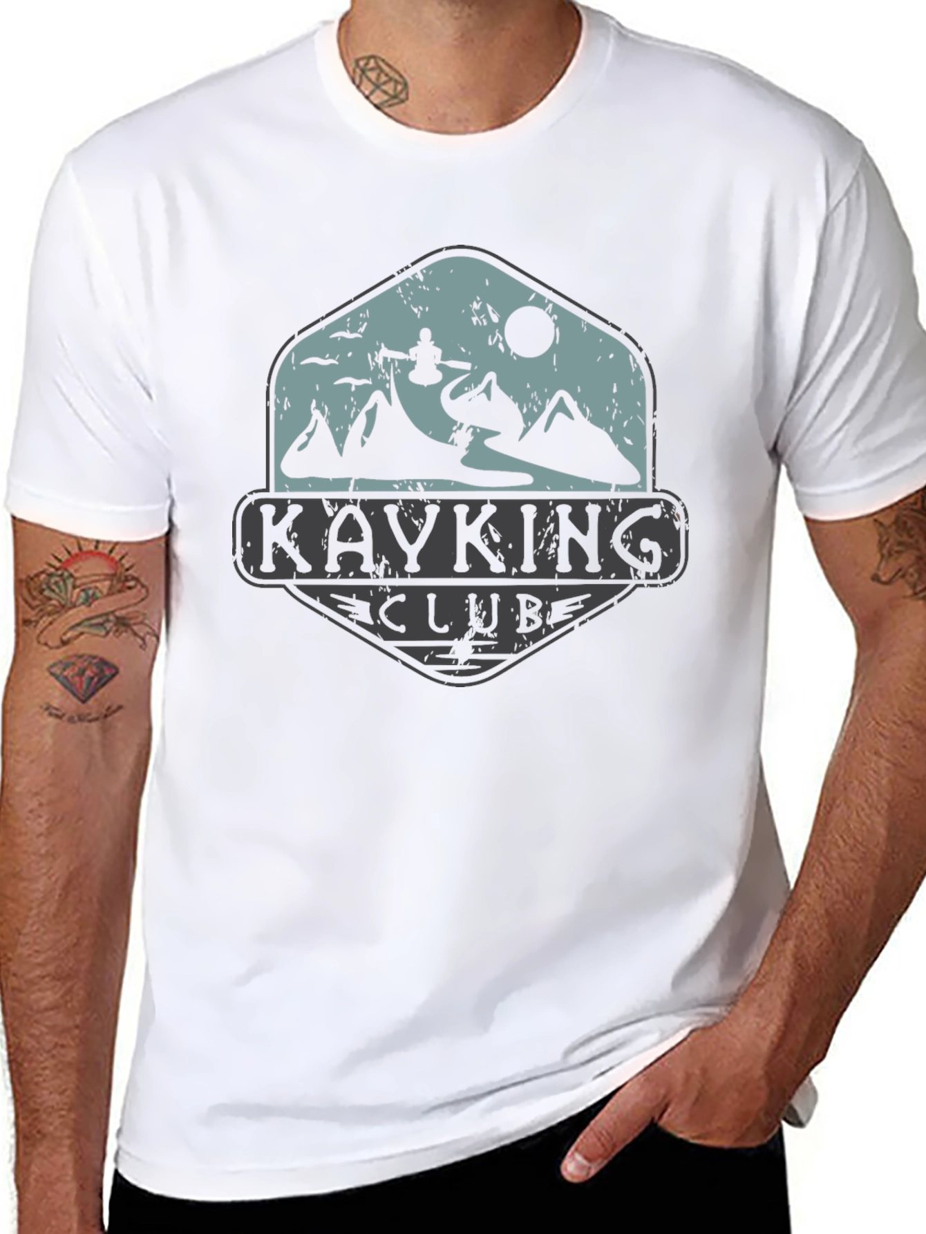 Kayaking Club T-Shirt - Outdoor Adventure Tee