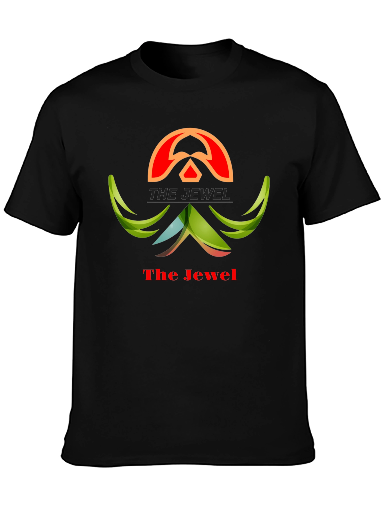 The Jewel Black Graphic Tee - Stylish Design