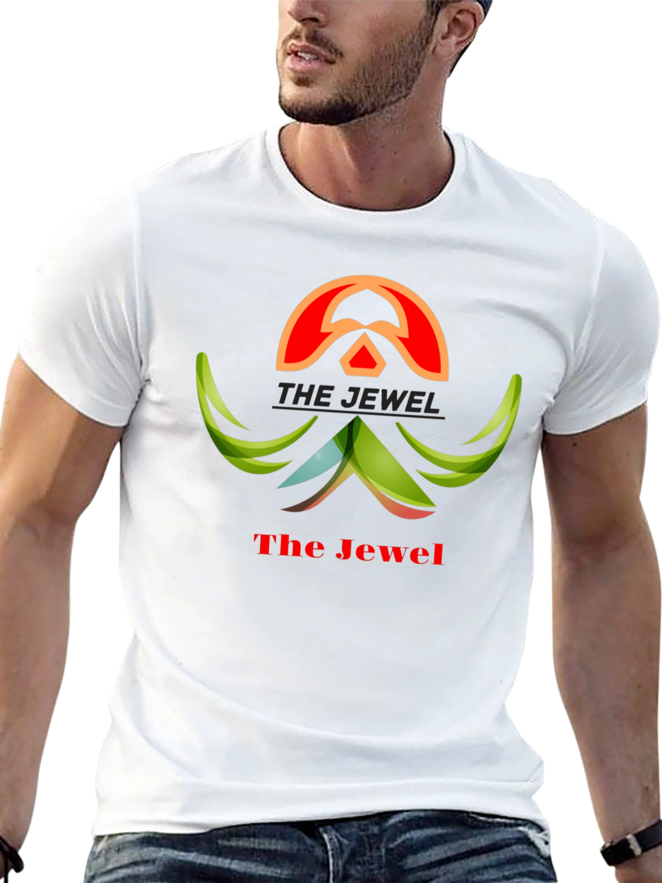 The Jewel Black Graphic Tee - Stylish Design