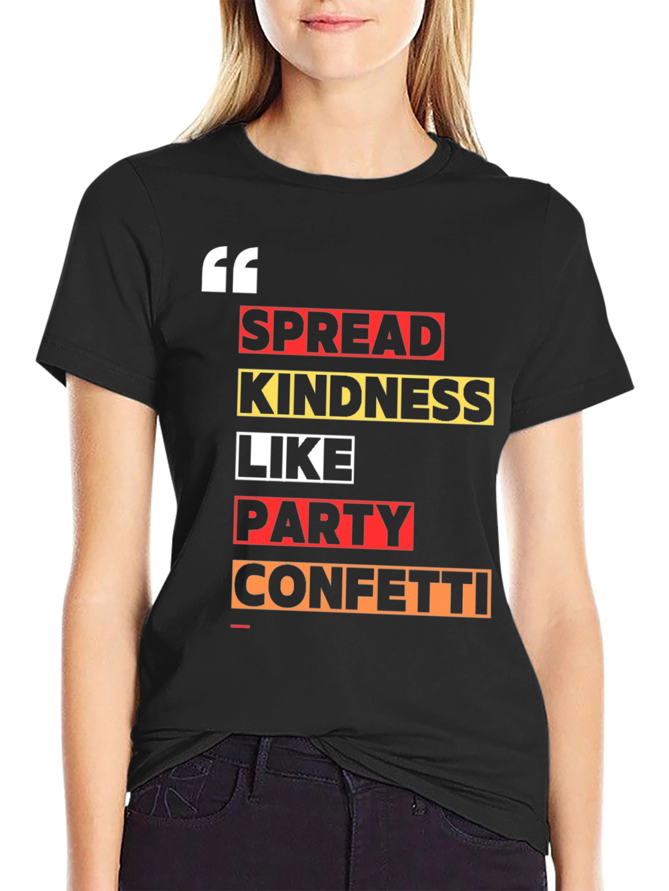 Spread Kindness Graphic Tee - Trendy Slogan Shirt