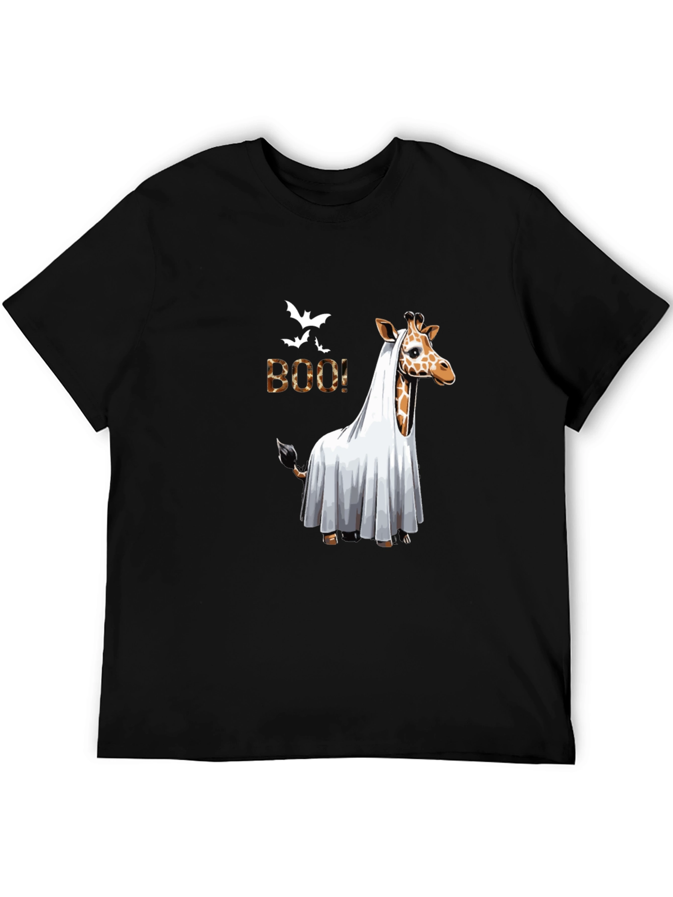 Giraffe Ghost Halloween T-Shirt