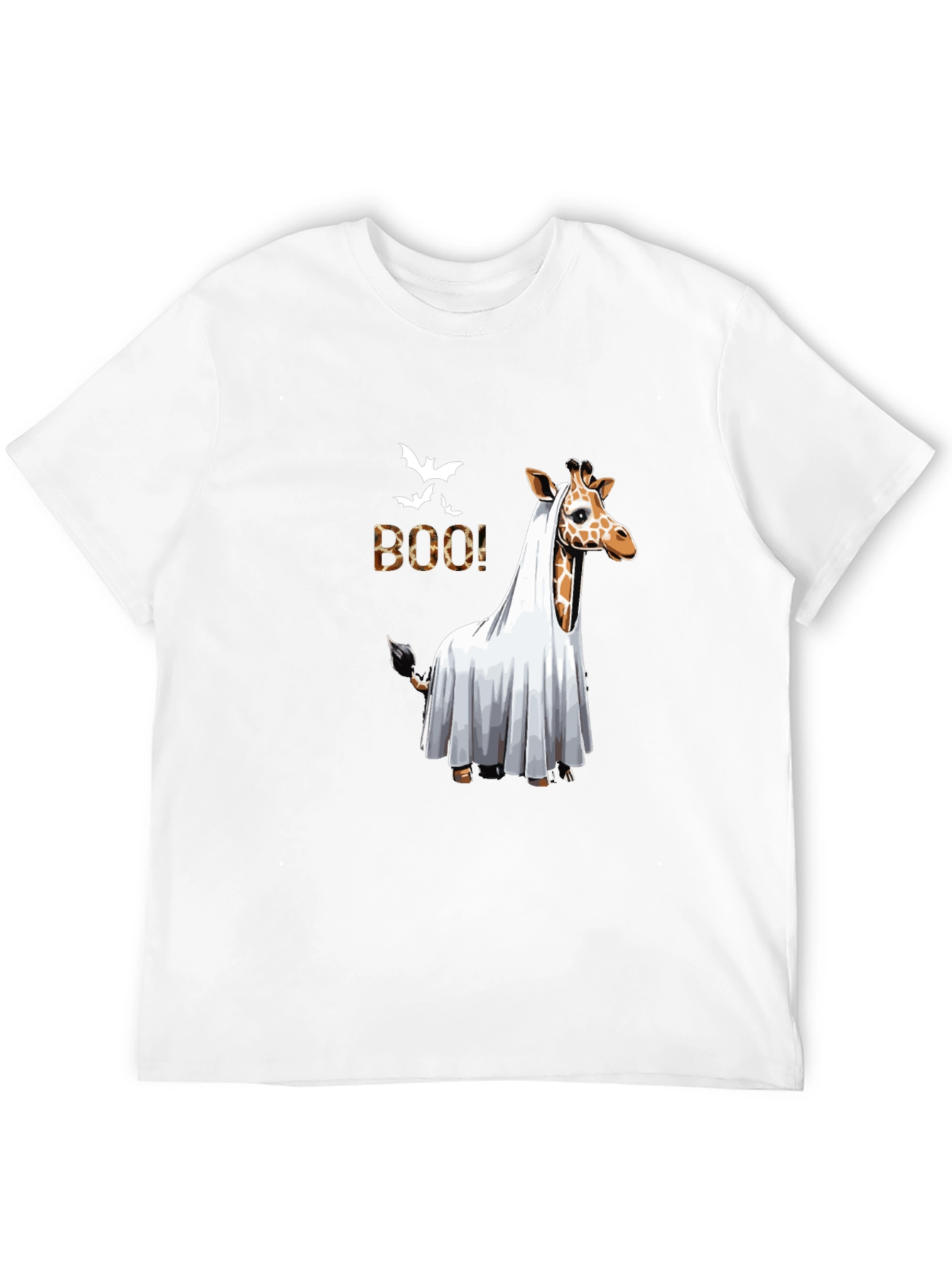 Giraffe Ghost Halloween T-Shirt