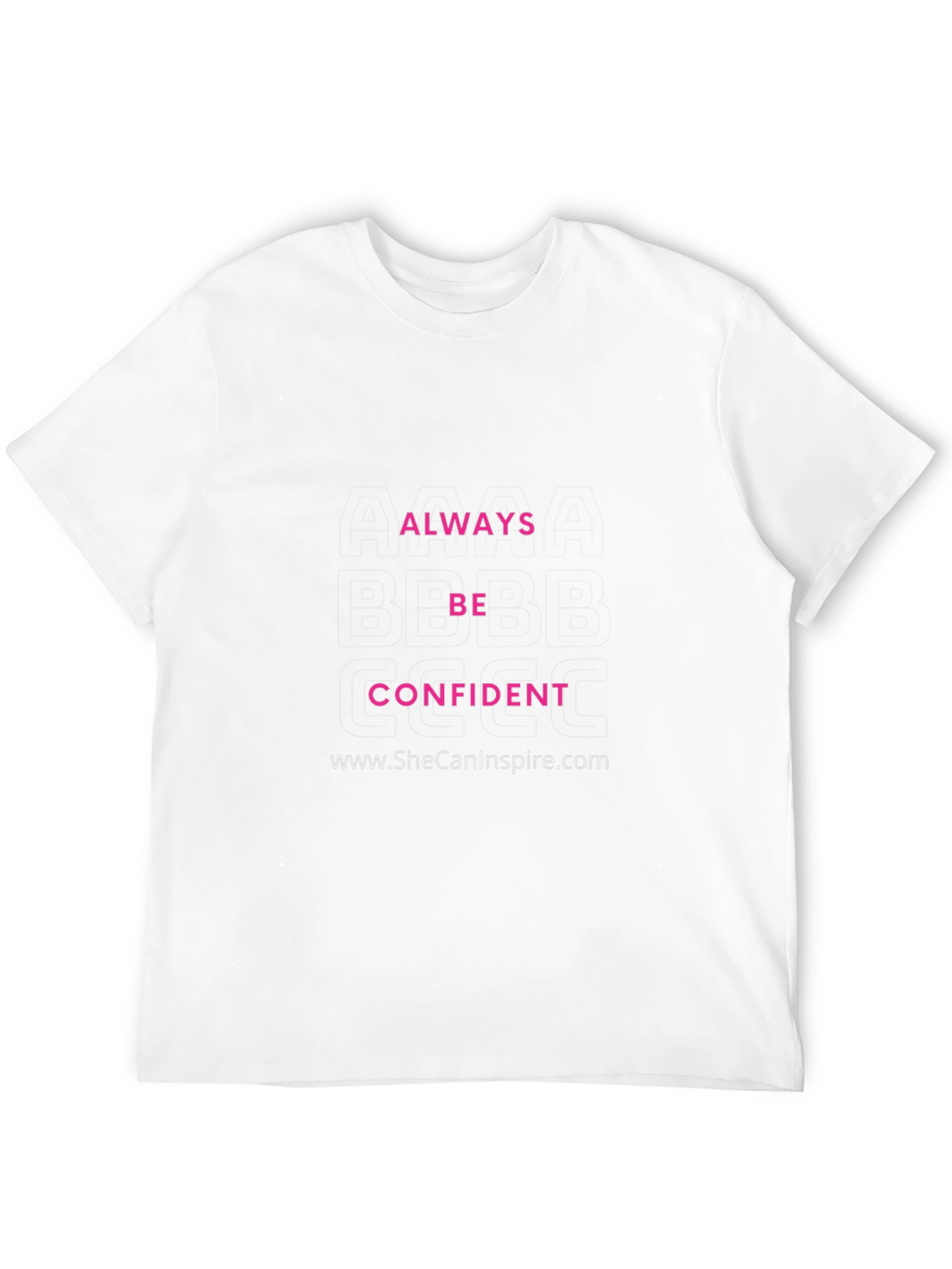 Always Be Confident Black T-Shirt