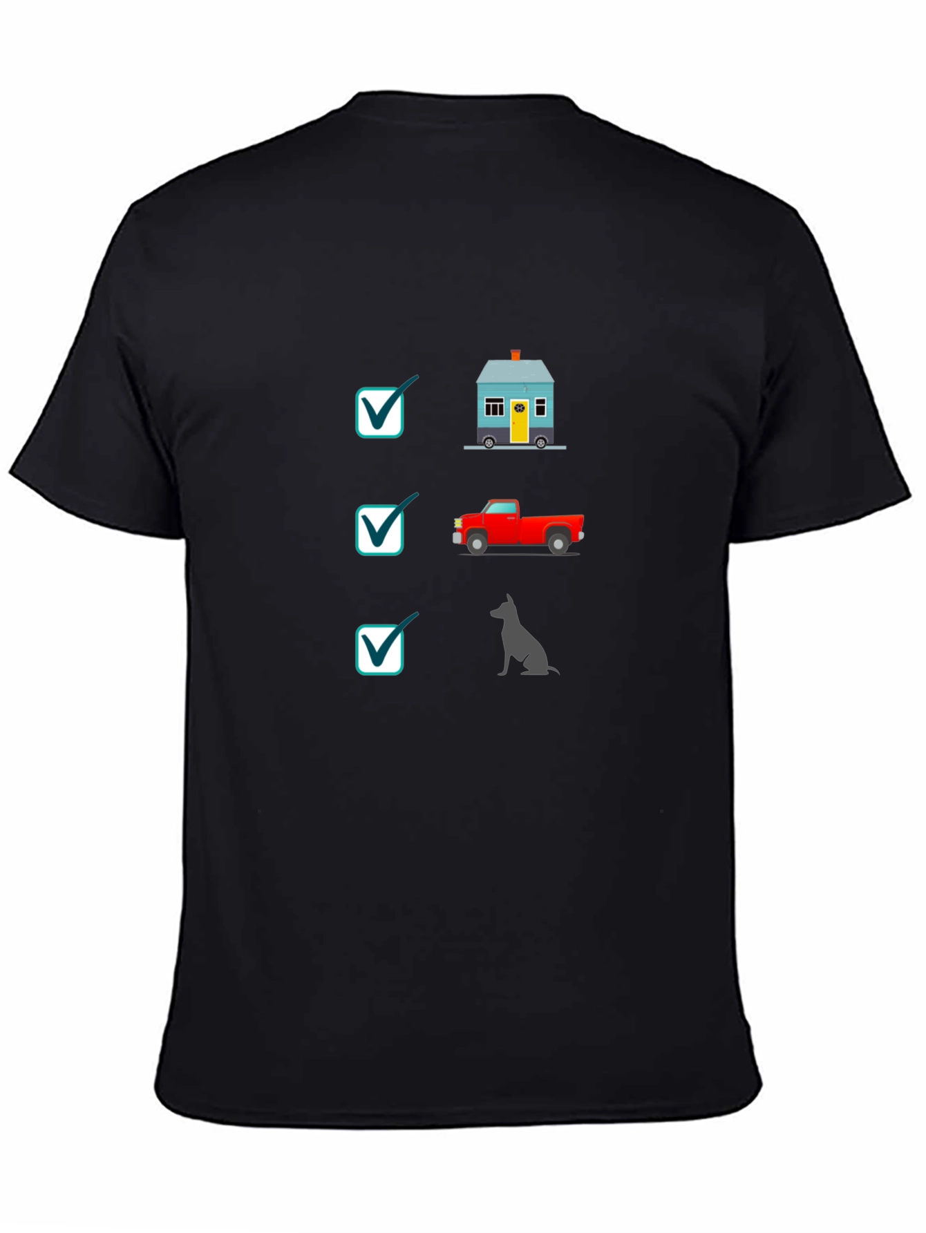 House Truck Dog T-Shirt