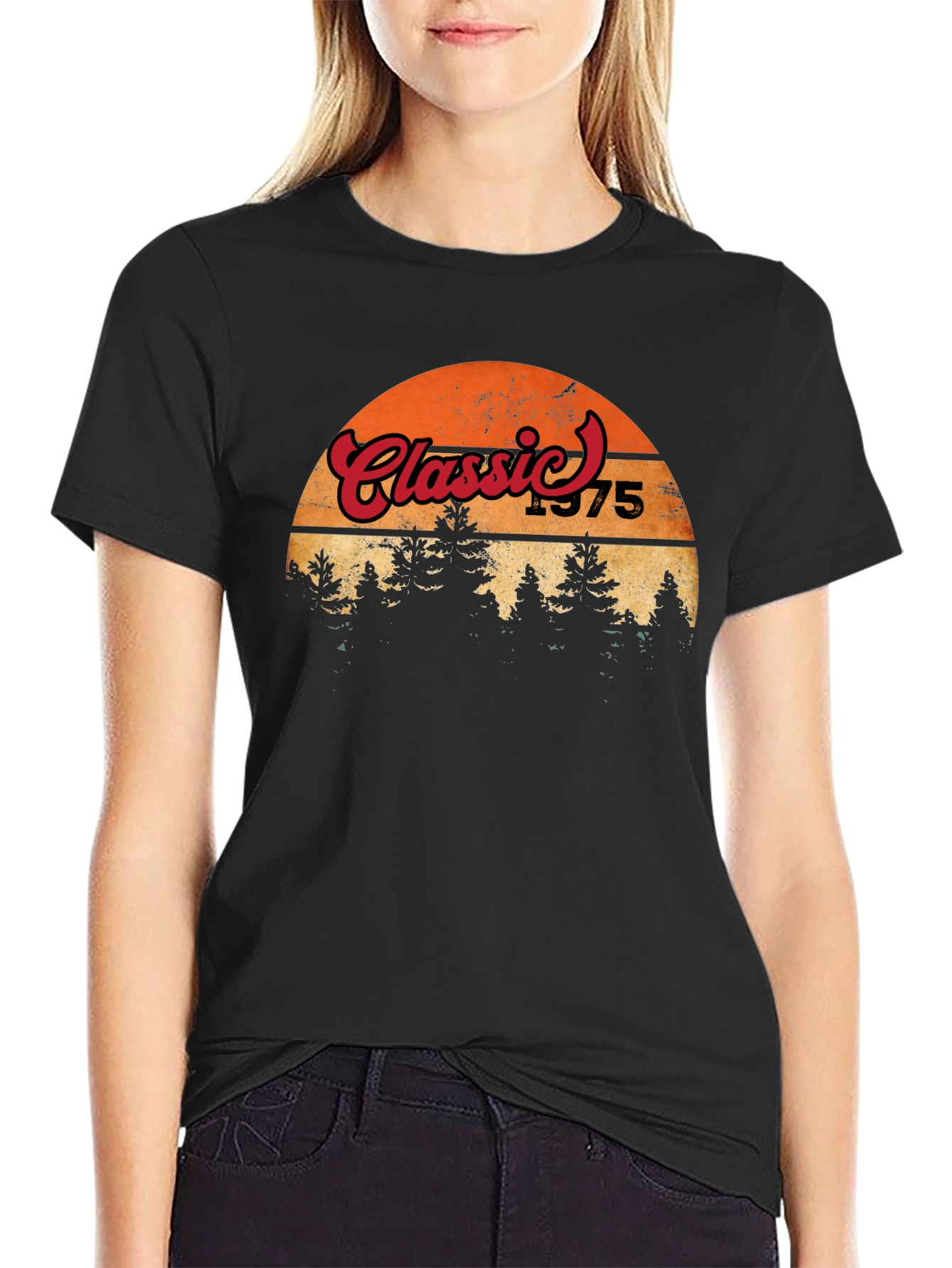 Classic 1975 Graphic Tee - Retro Style