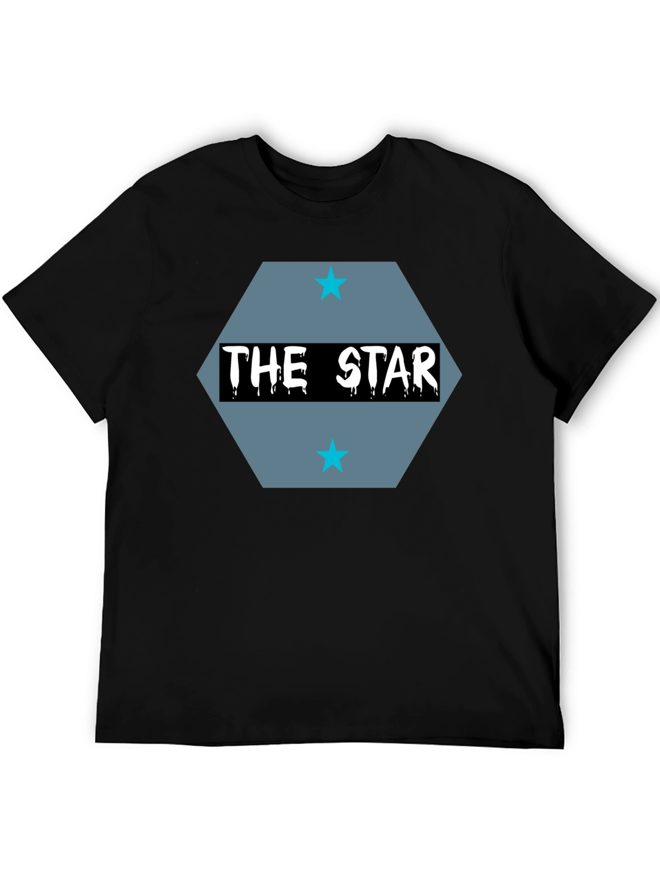 The Star Graphic Tee - Mens Black T-Shirt