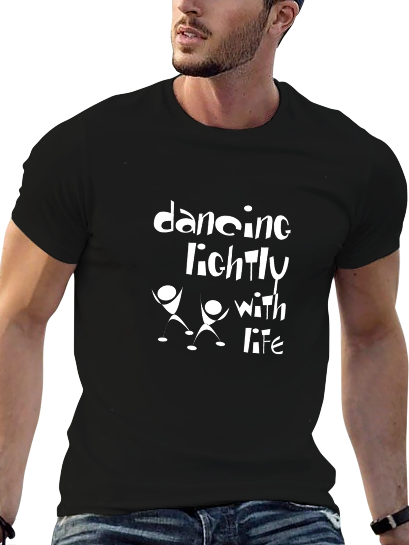 Dancing Lightly With Life Graphic Tee