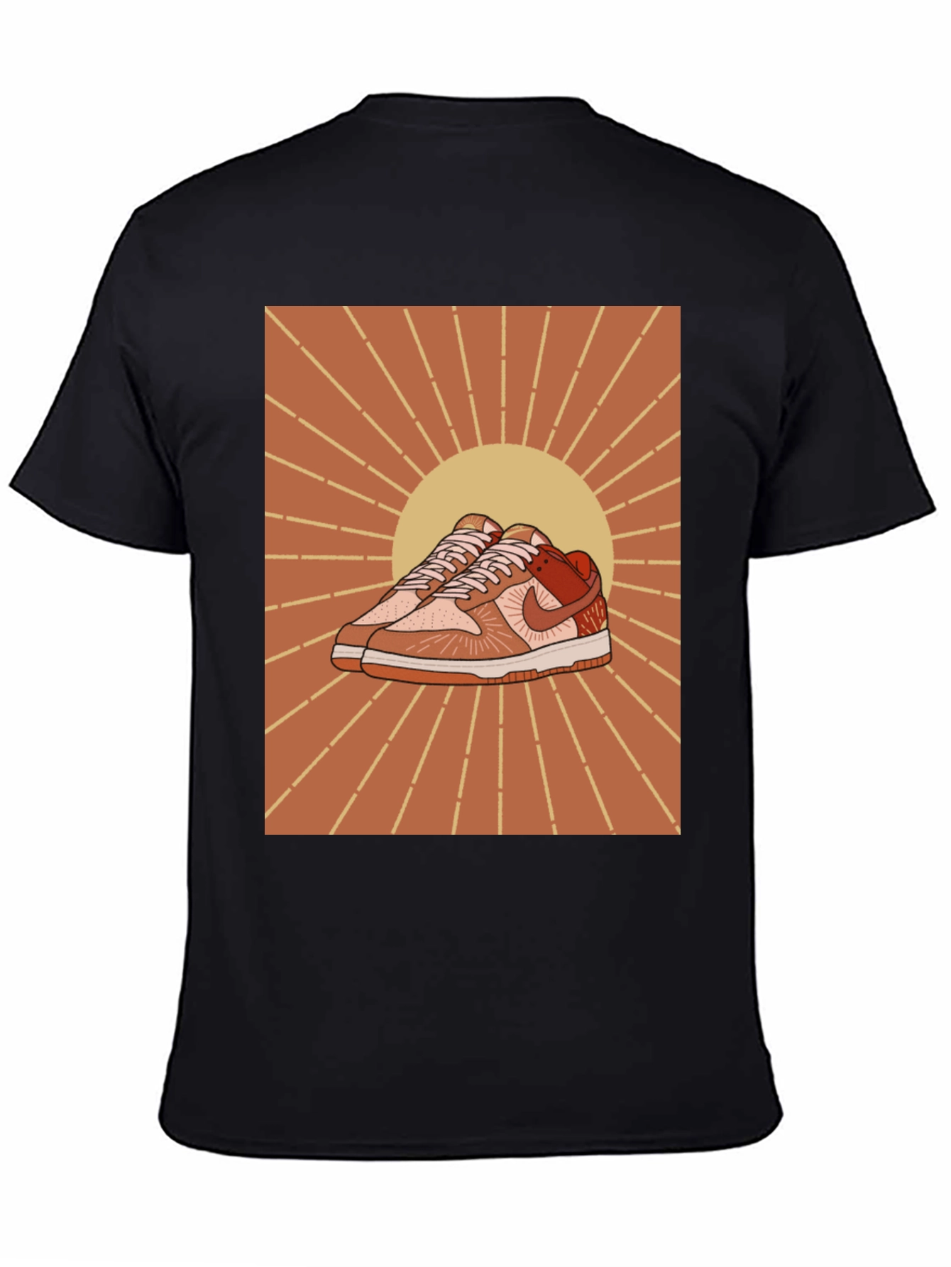 Stylish Graphic Tee with Shoe Design