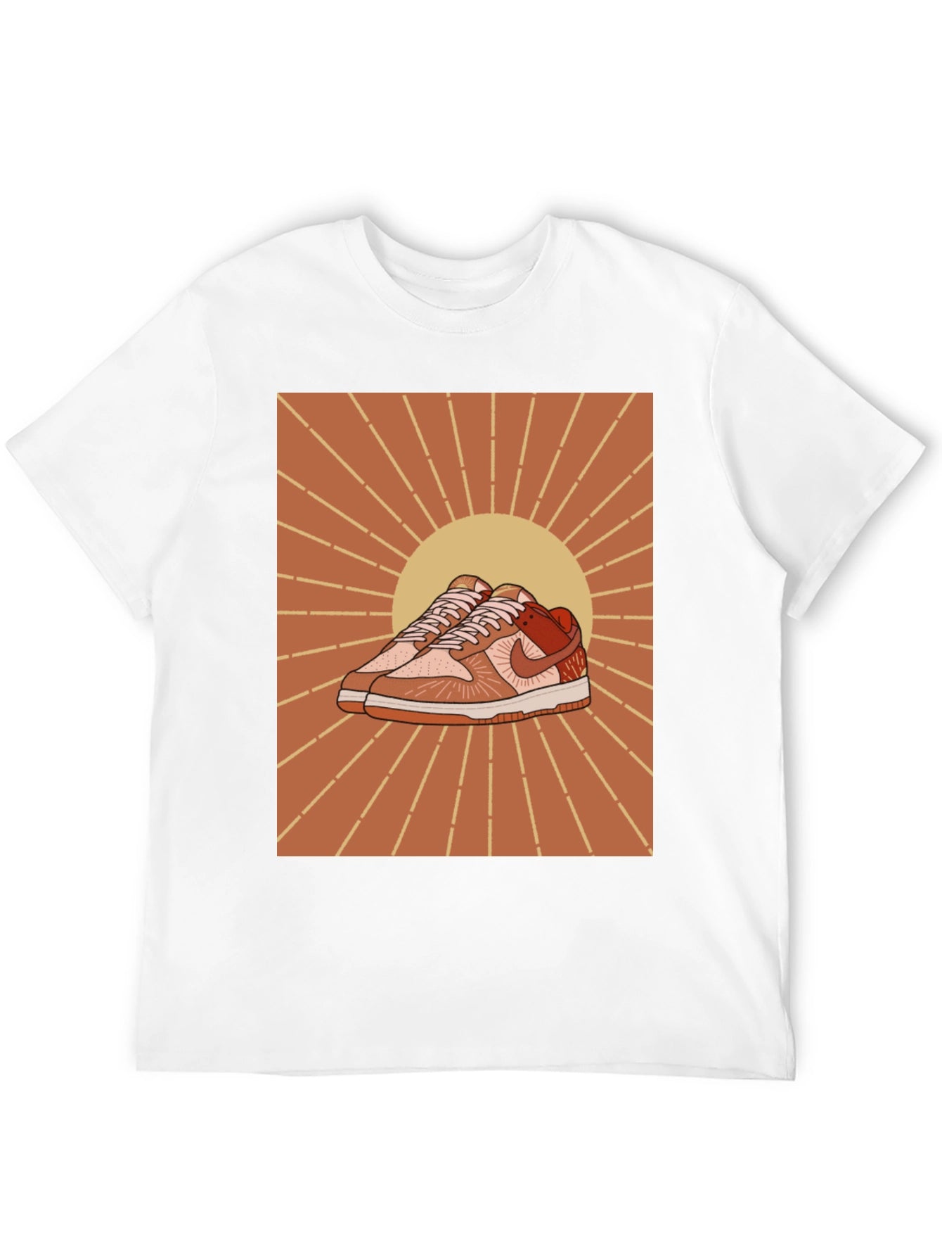 Stylish Graphic Tee with Shoe Design