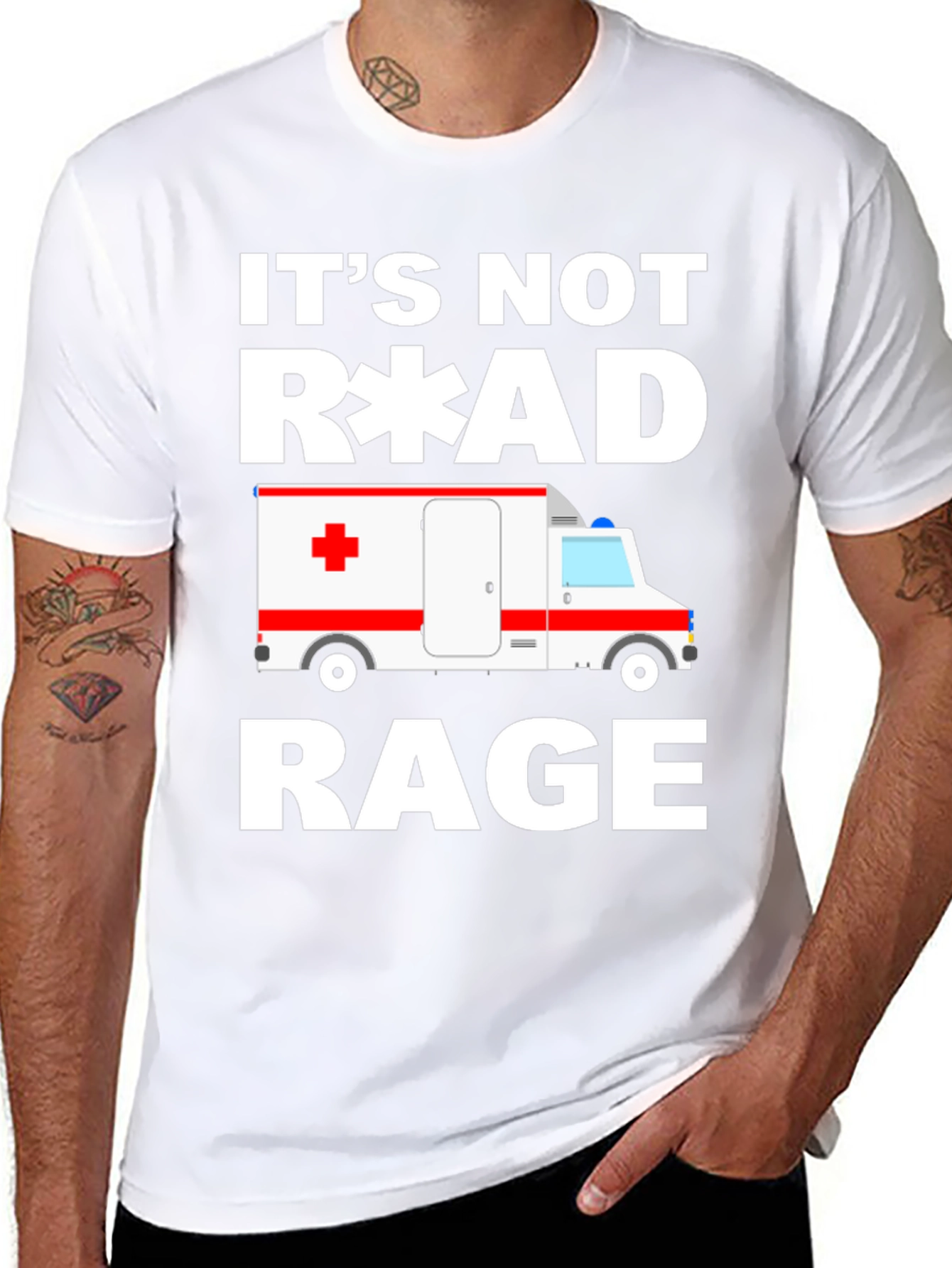 Its Not Road Rage EMT Paramedic Ambulance T-Shirt