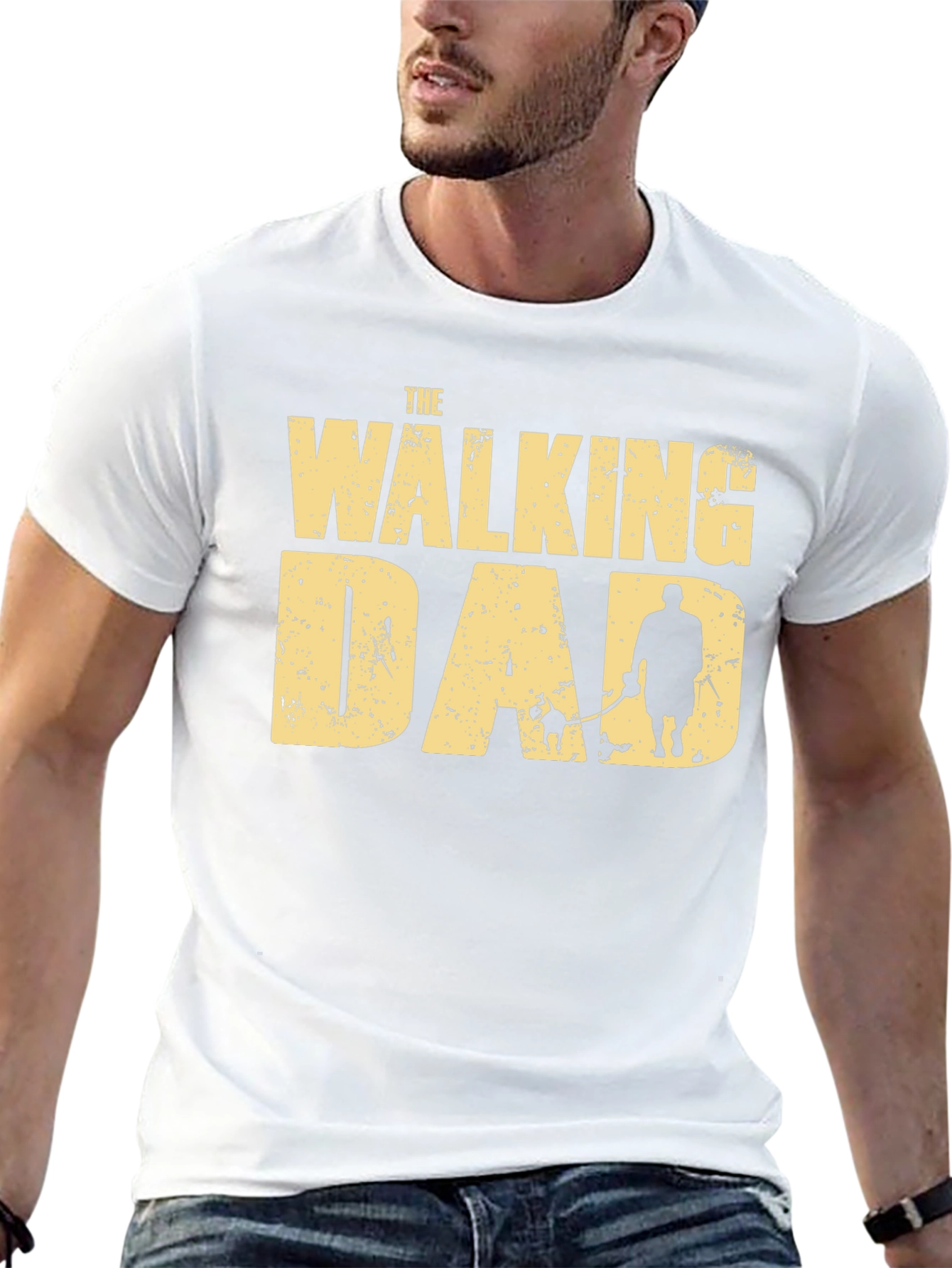 The Walking Dad T-Shirt - Fathers Day Gift