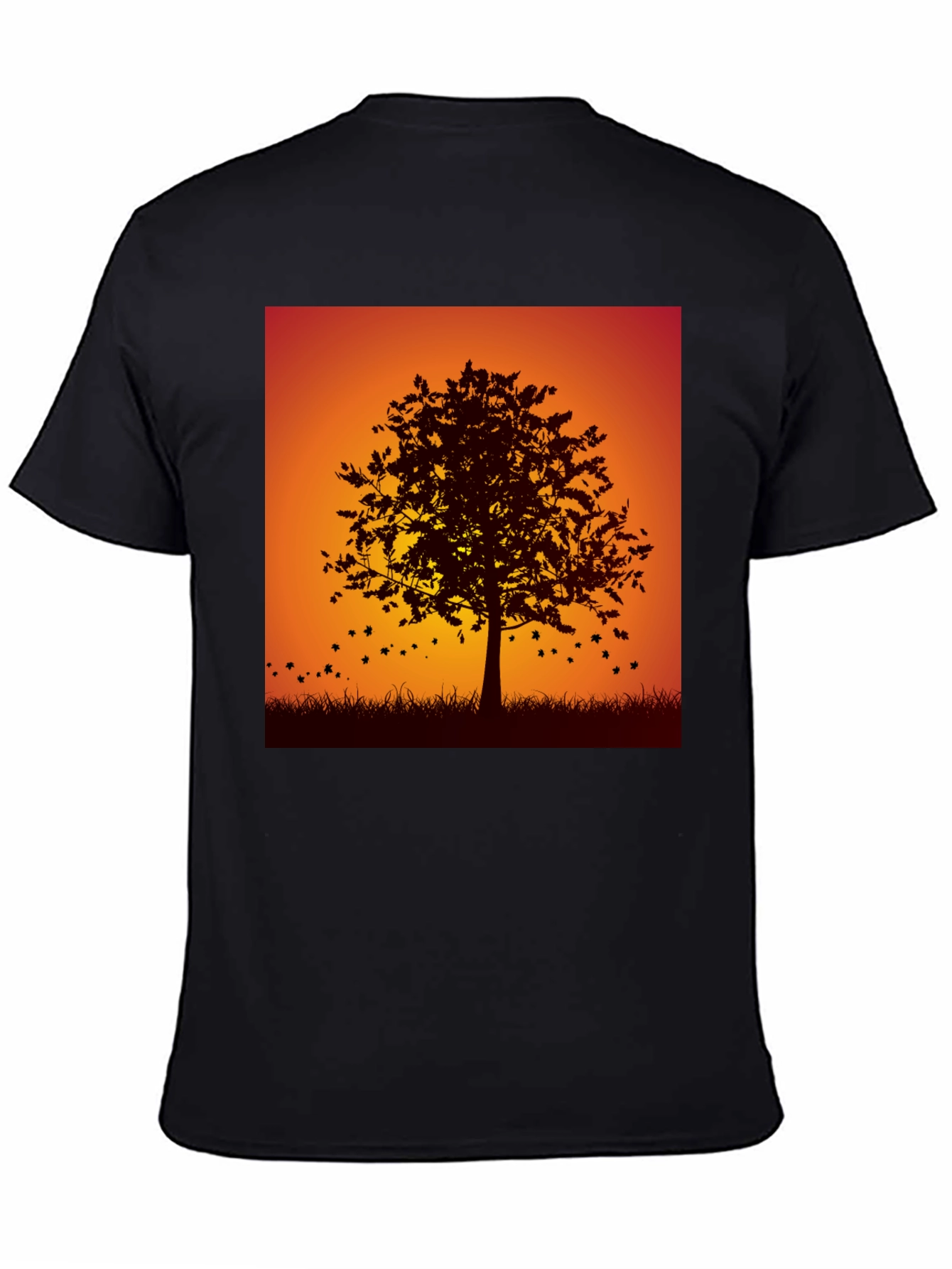 Autumn Tree Graphic Tee - Stylish Fall Design