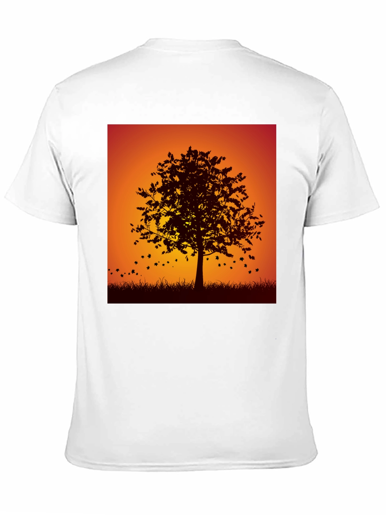 Autumn Tree Graphic Tee - Stylish Fall Design