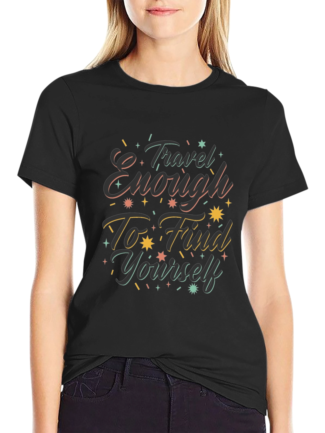 Travel Enough Graphic Tee - Find Yourself T-Shirt