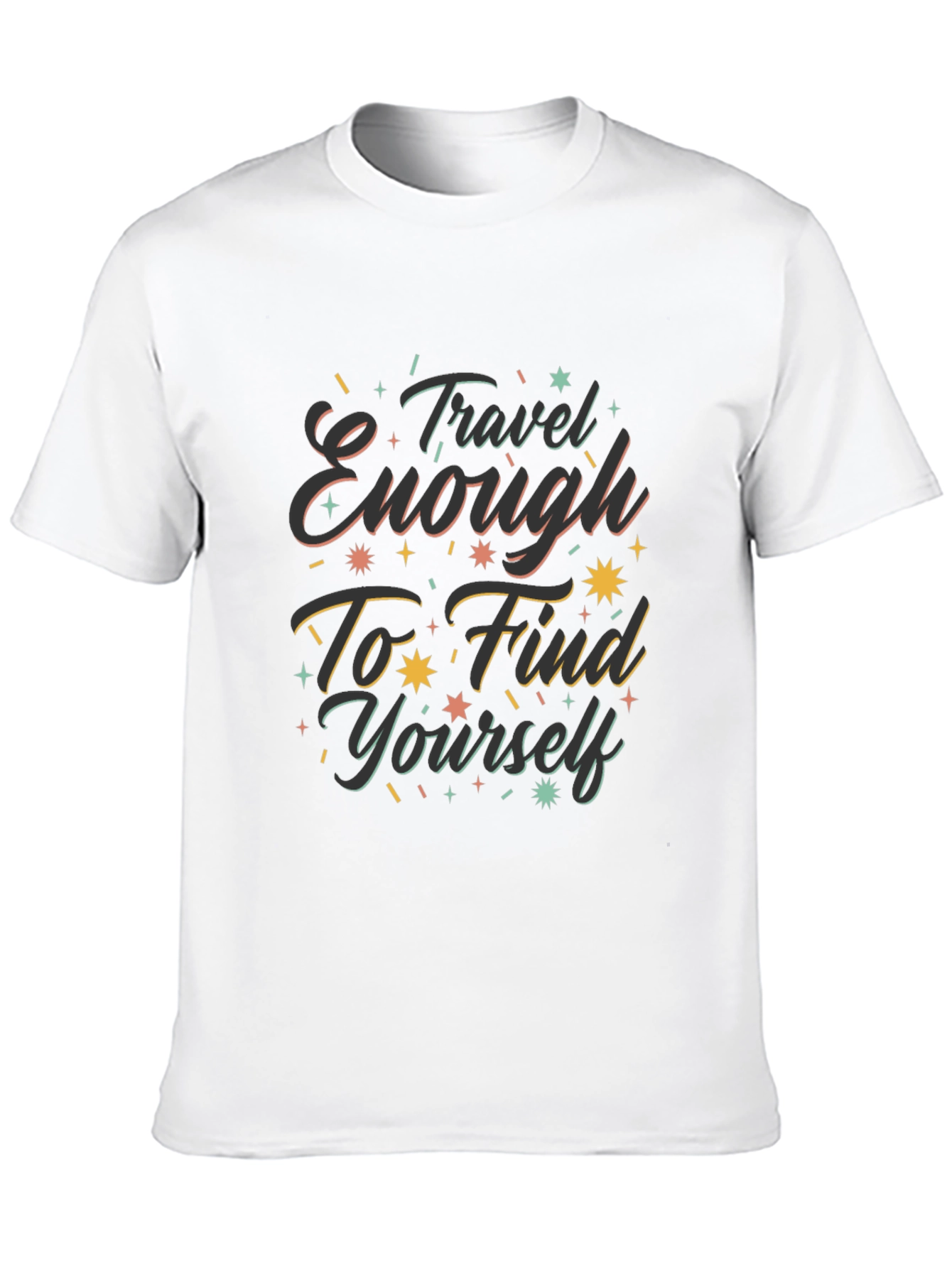Travel Enough Graphic Tee - Find Yourself T-Shirt