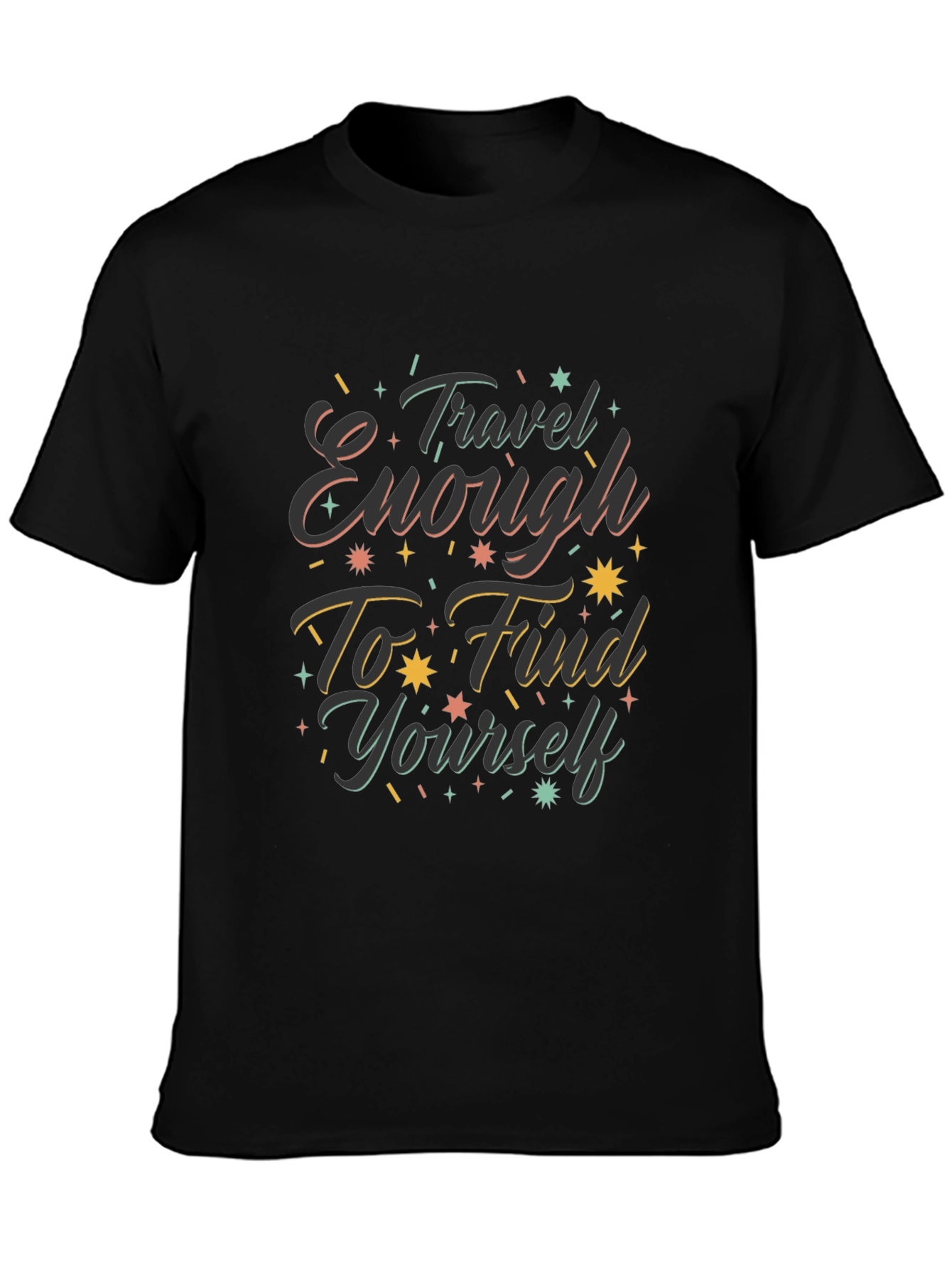 Travel Enough Graphic Tee - Find Yourself T-Shirt